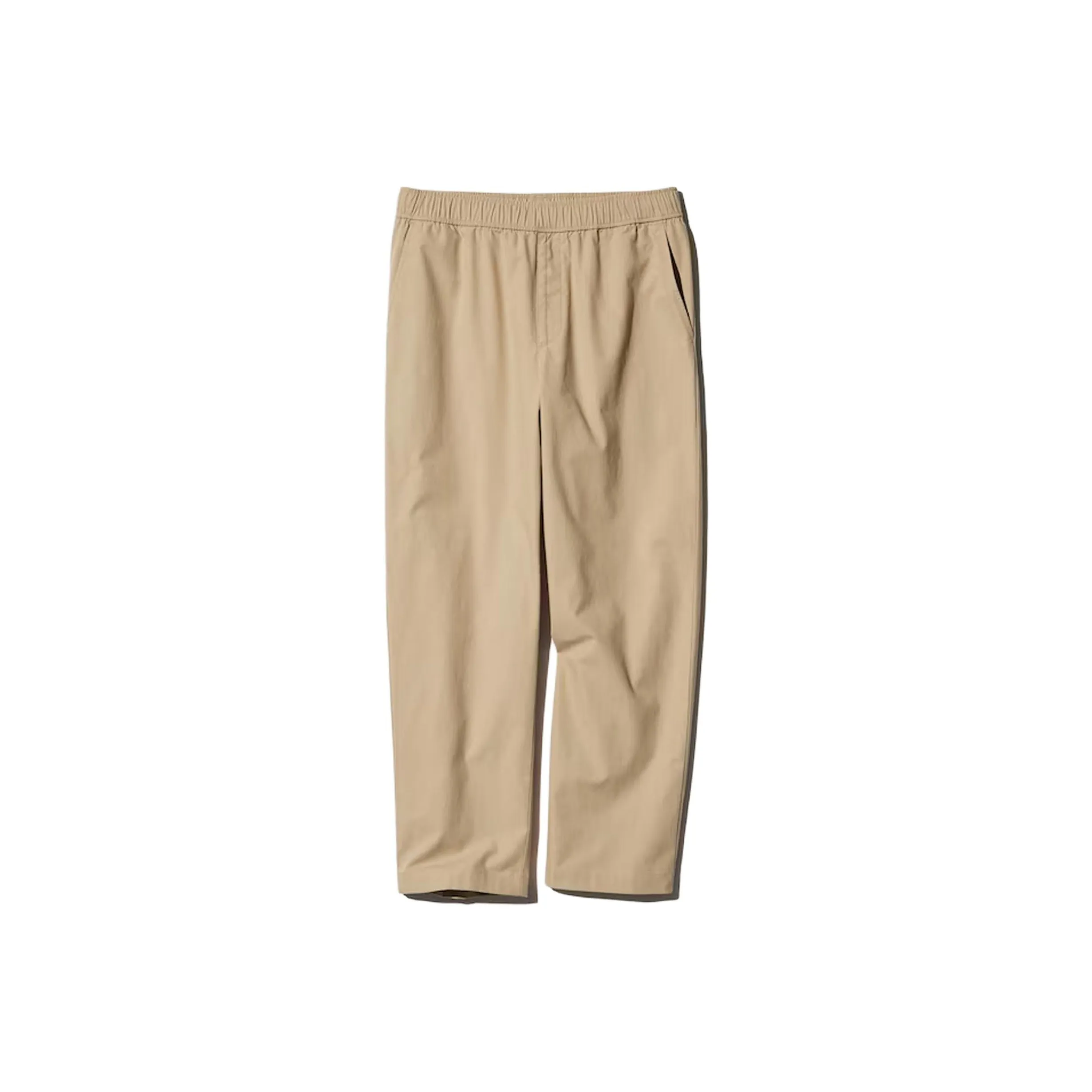 UNIQLO Повседневные брюки Женские Бежевые