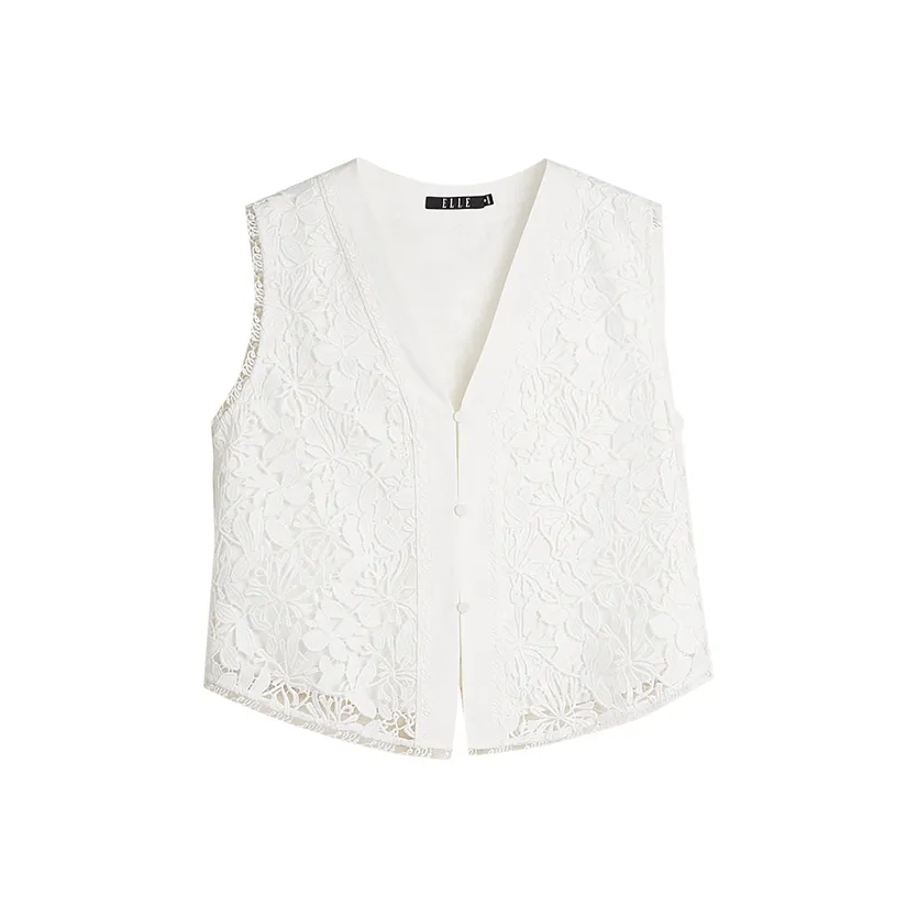 Elle Белые Женские Жилеты