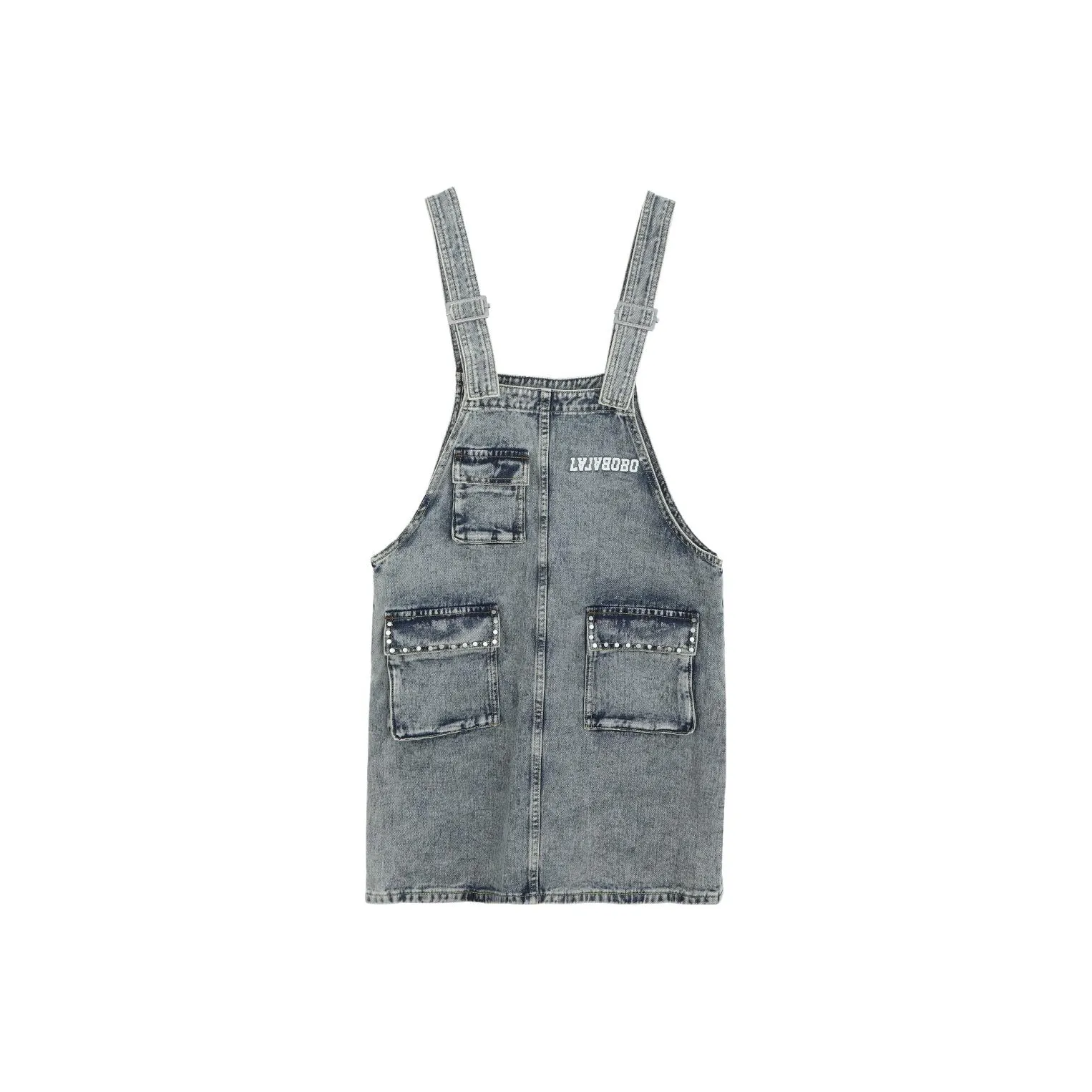 LALABOBO Средне-голубой Белый Женские Слиплатья