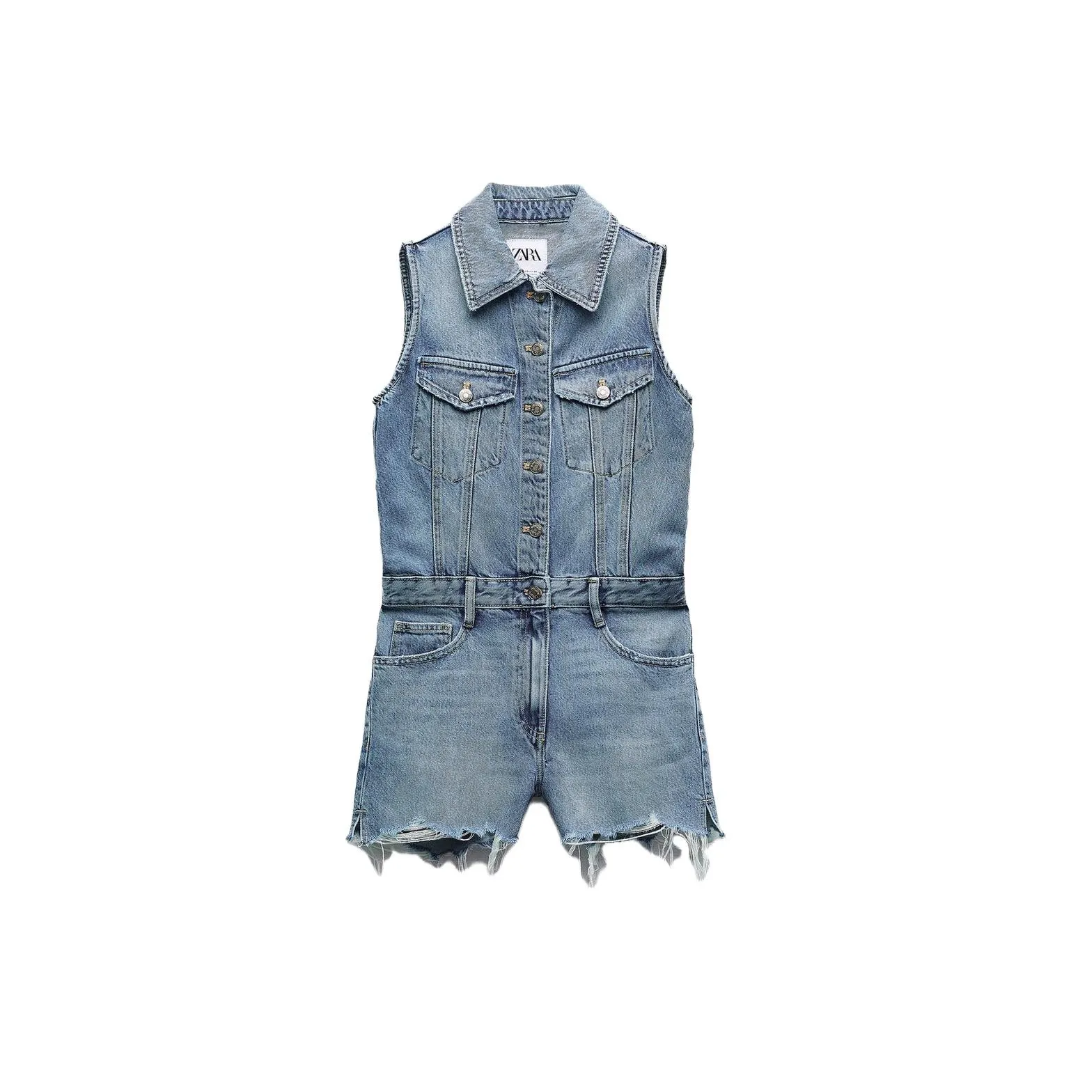 ZARA Jumpsuits Women's Blue