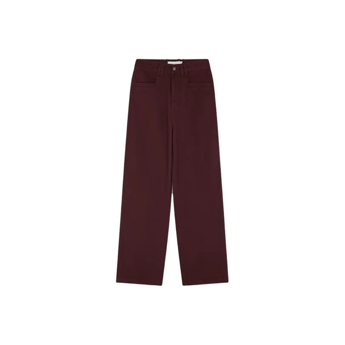 Mo Han Yi Mei Темно-красные Женские Джинсы