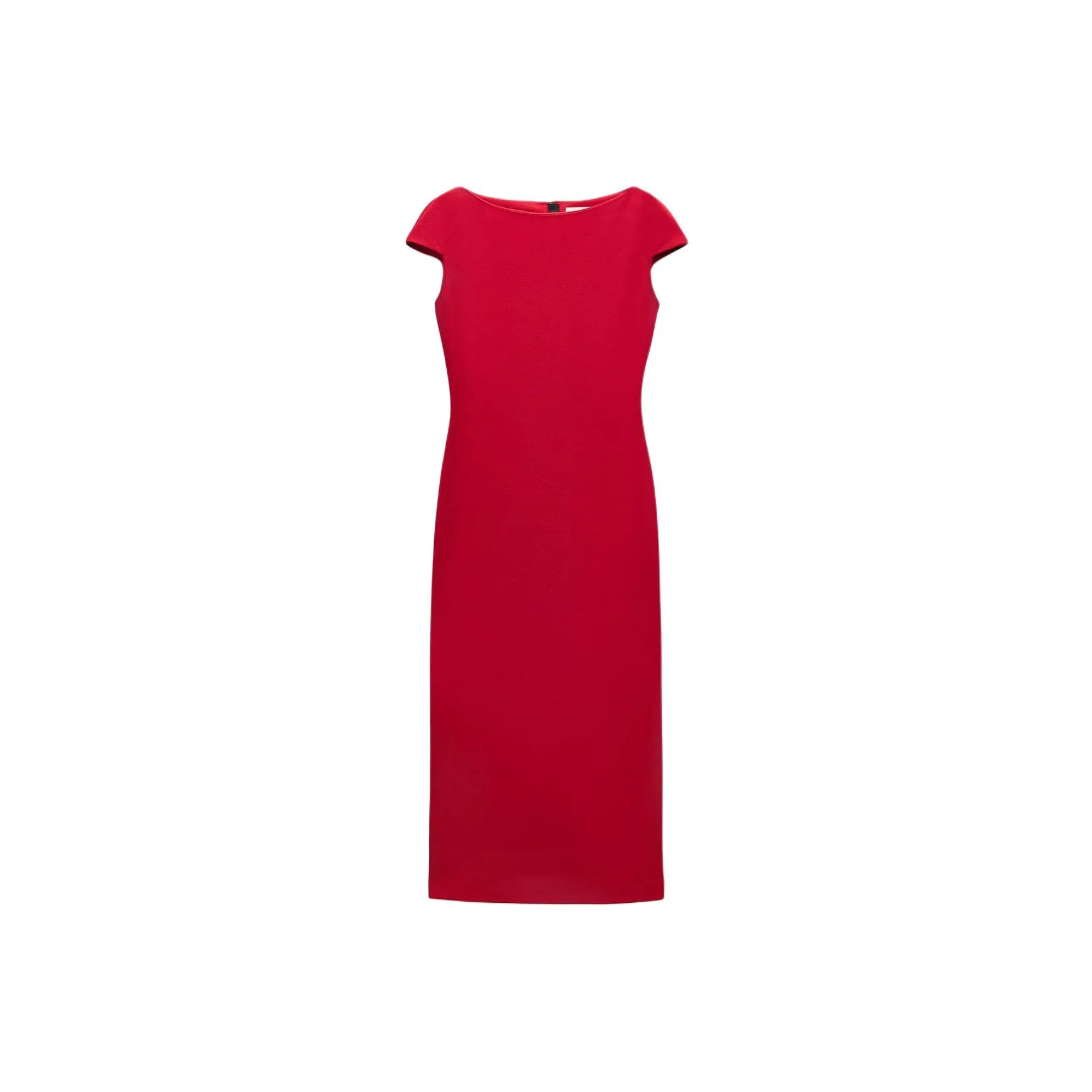 ZARA ZW Series Короткий рукав Платье Женское Красное