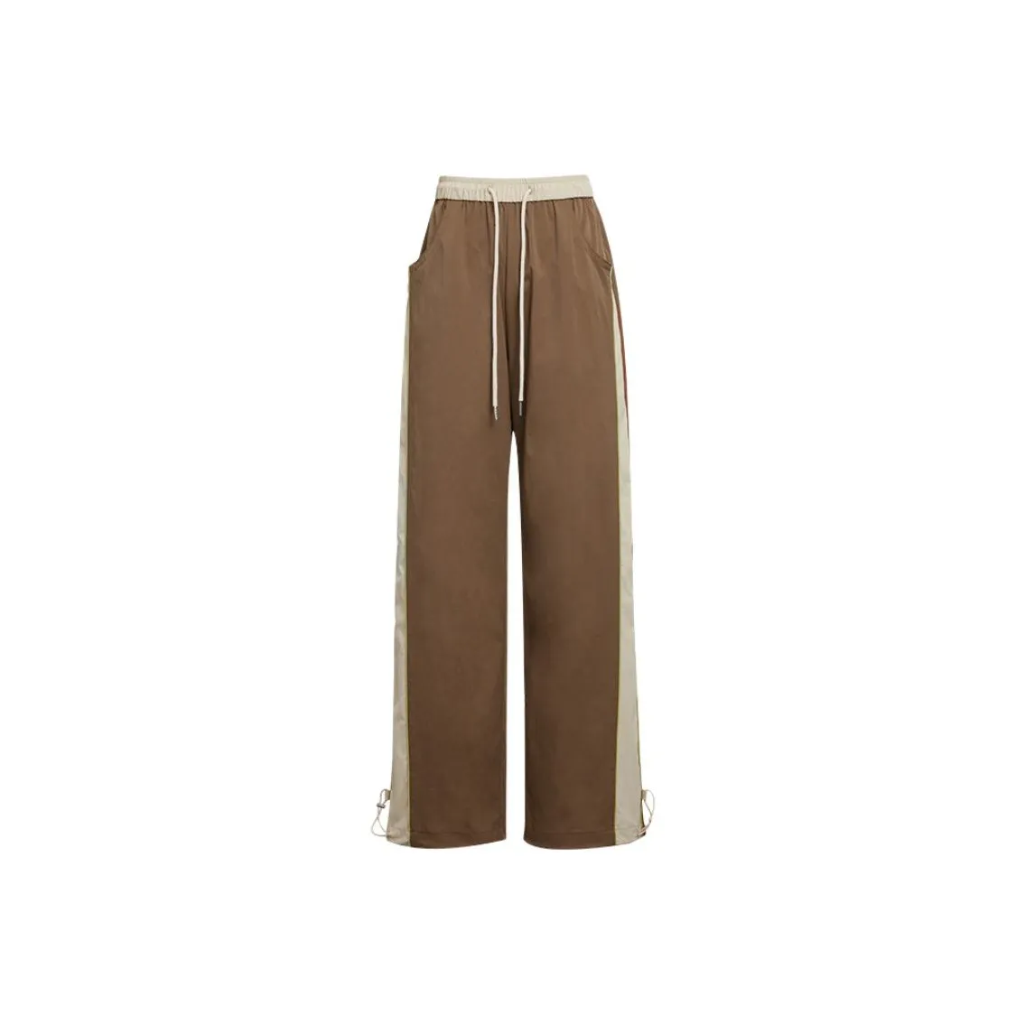 ZNZX Повседневные брюки Женские Коричневый