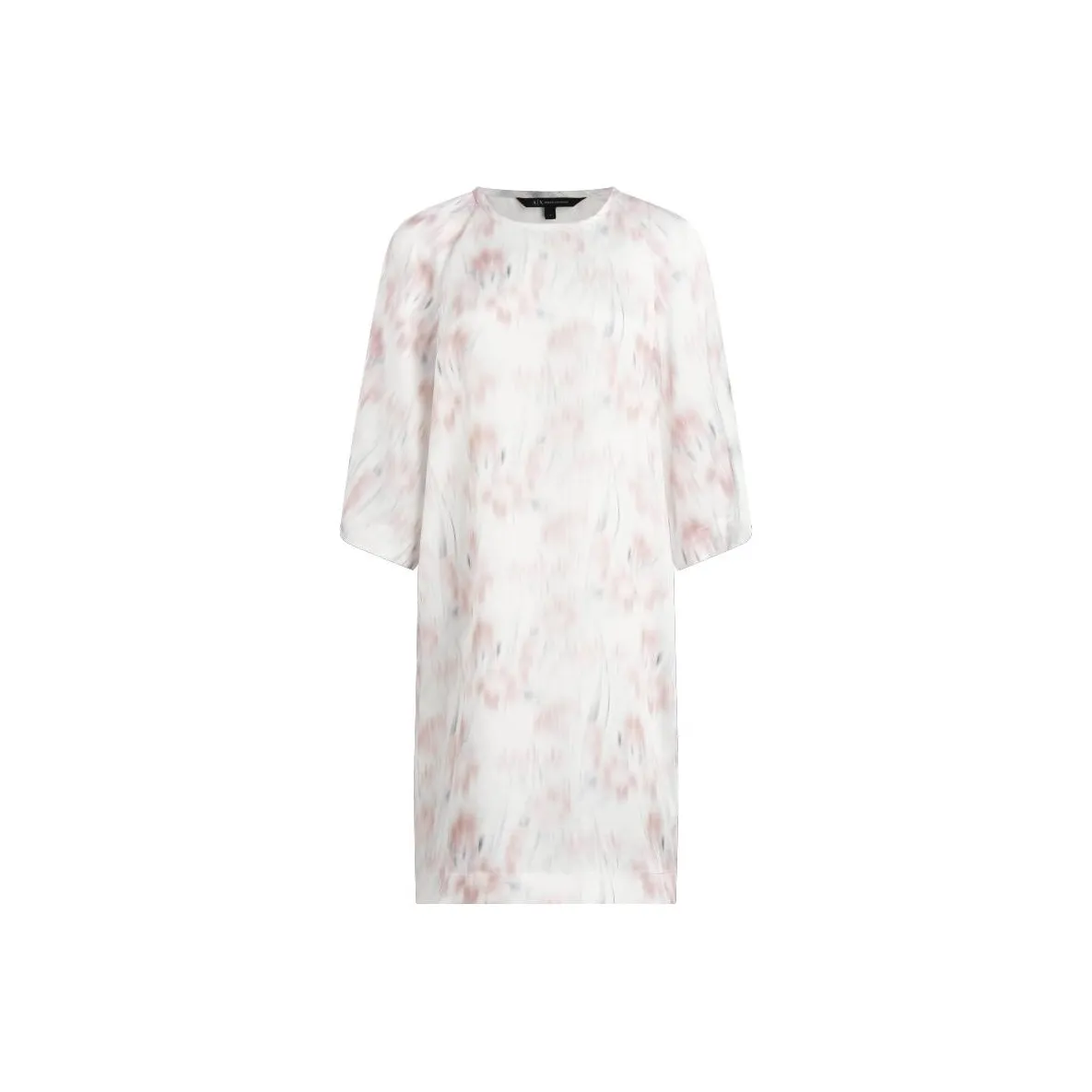 ARMANI EXCHANGEAE Короткое платье с короткими рукавами женское белое