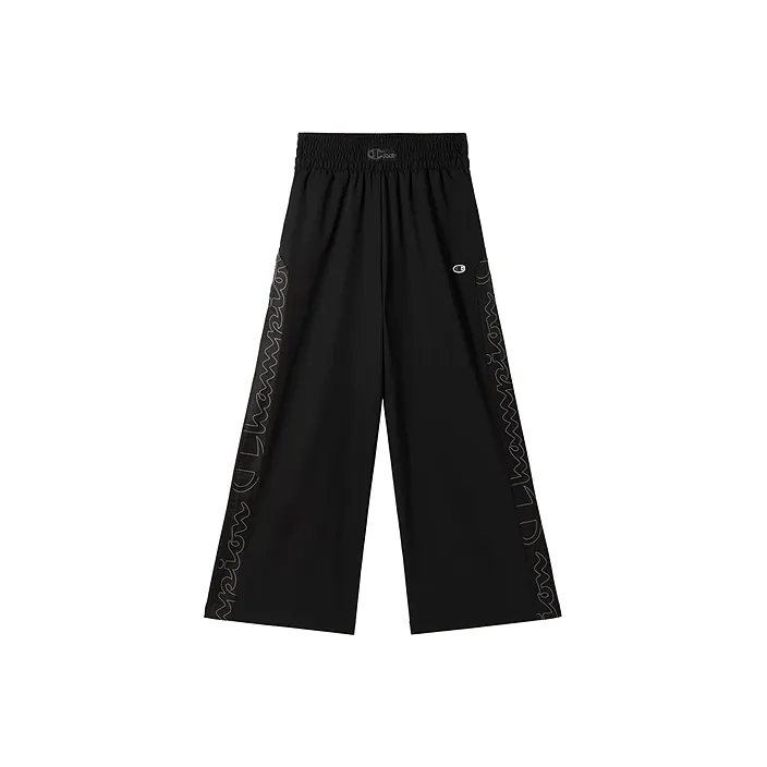 Champion SS25 Повседневные брюки Европейская версия Женские Черный