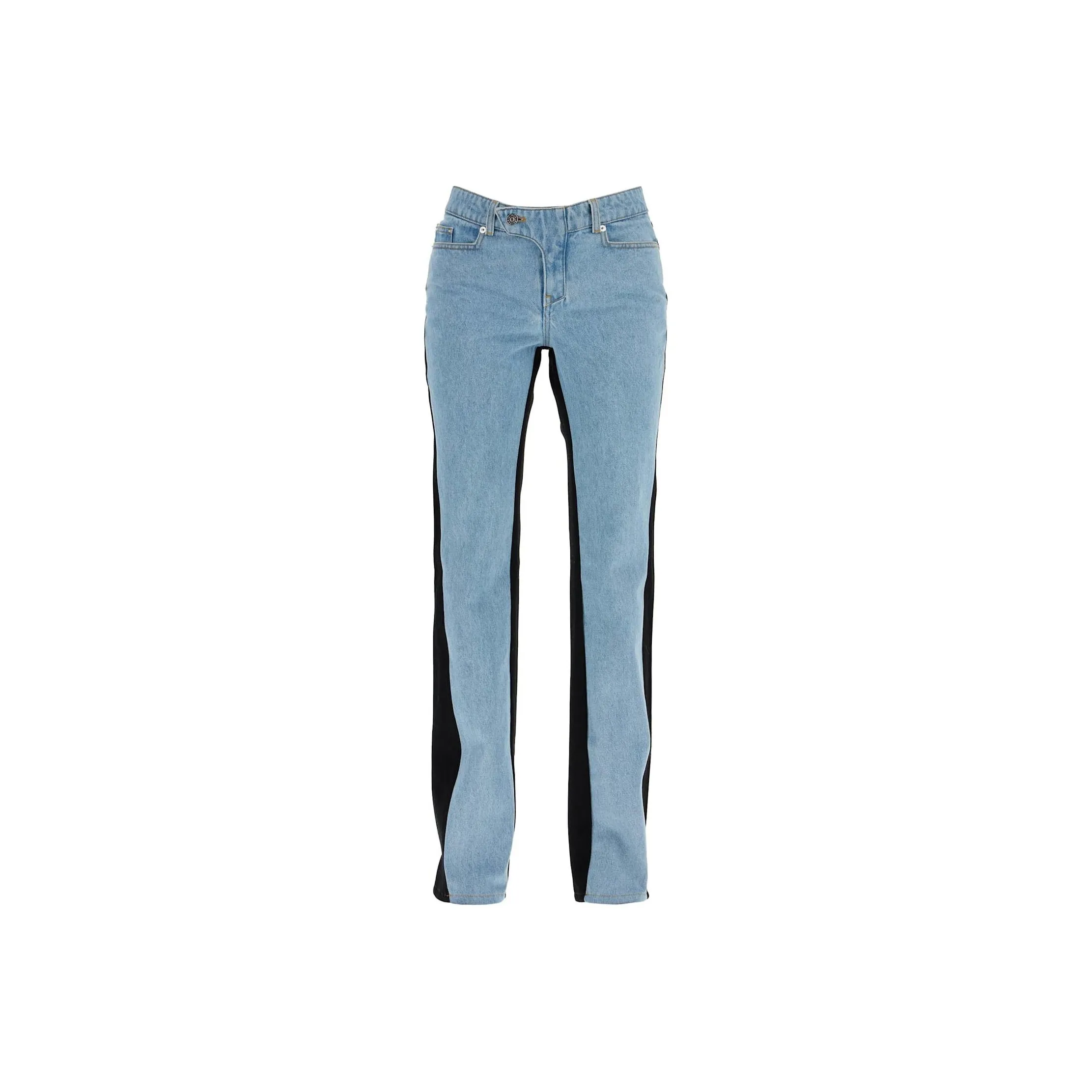 Mugler Bi color Straight leg Jeans