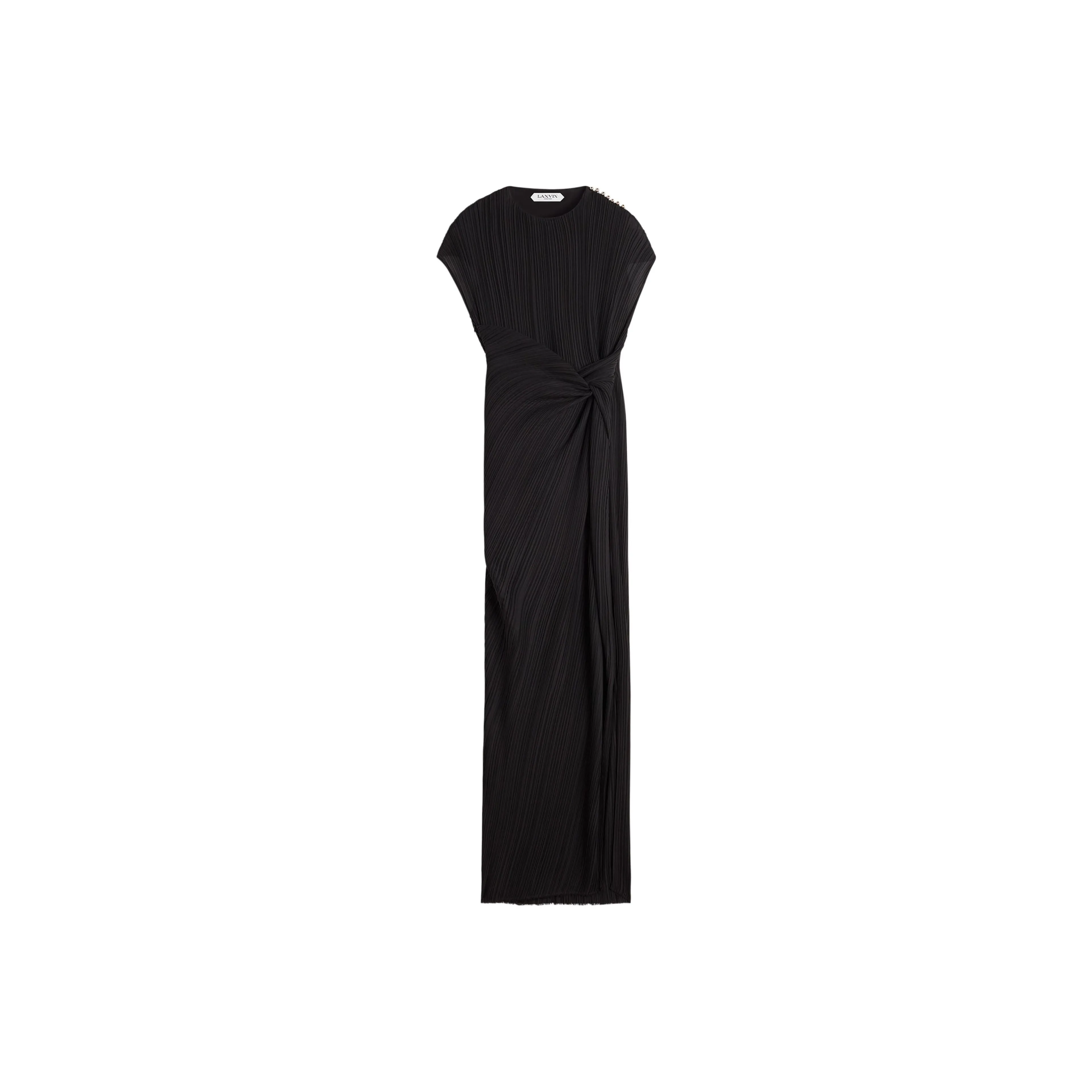 Lanvin Twist detailing Midi Dress