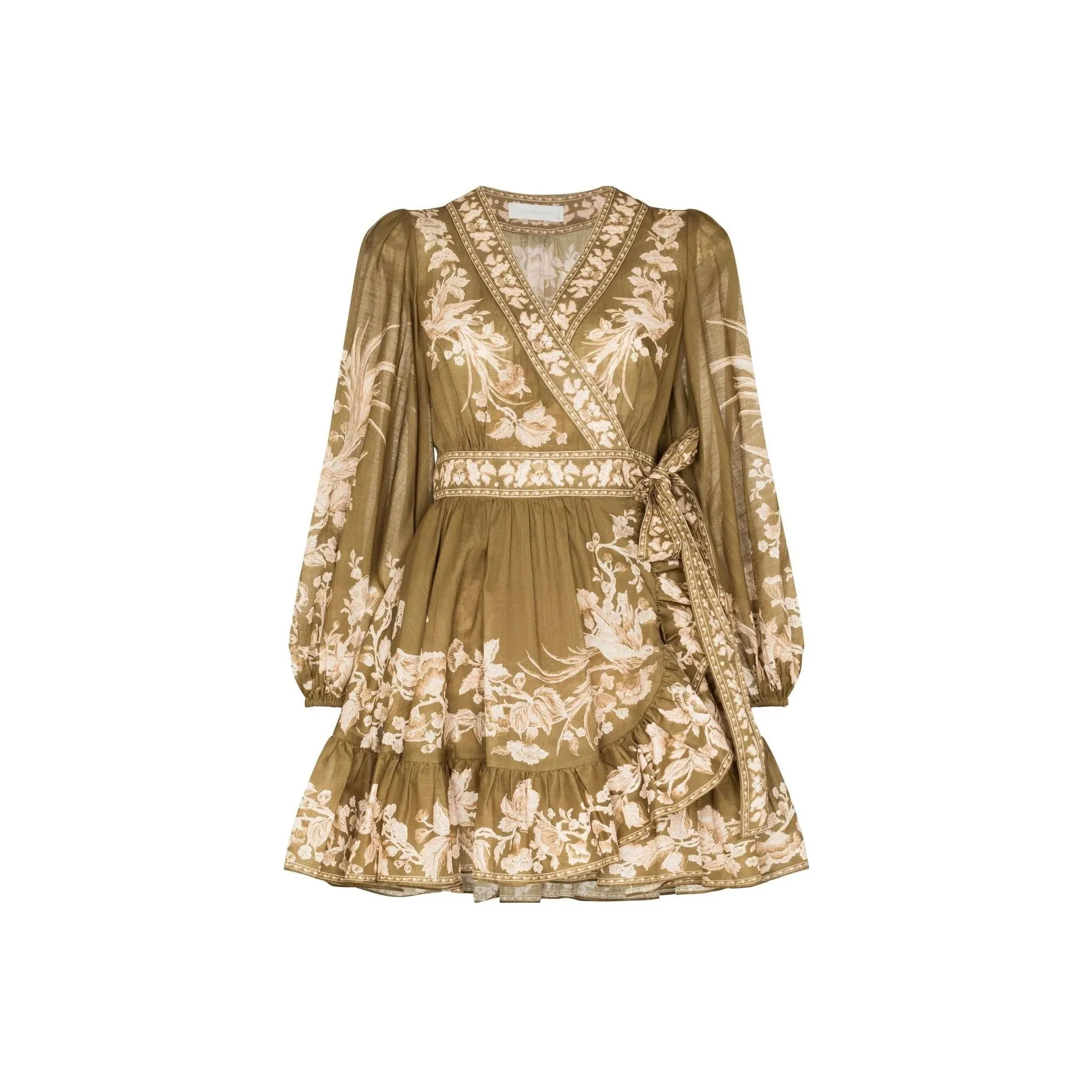 Zimmermann Long-Sleeved Dresses Women's Brown