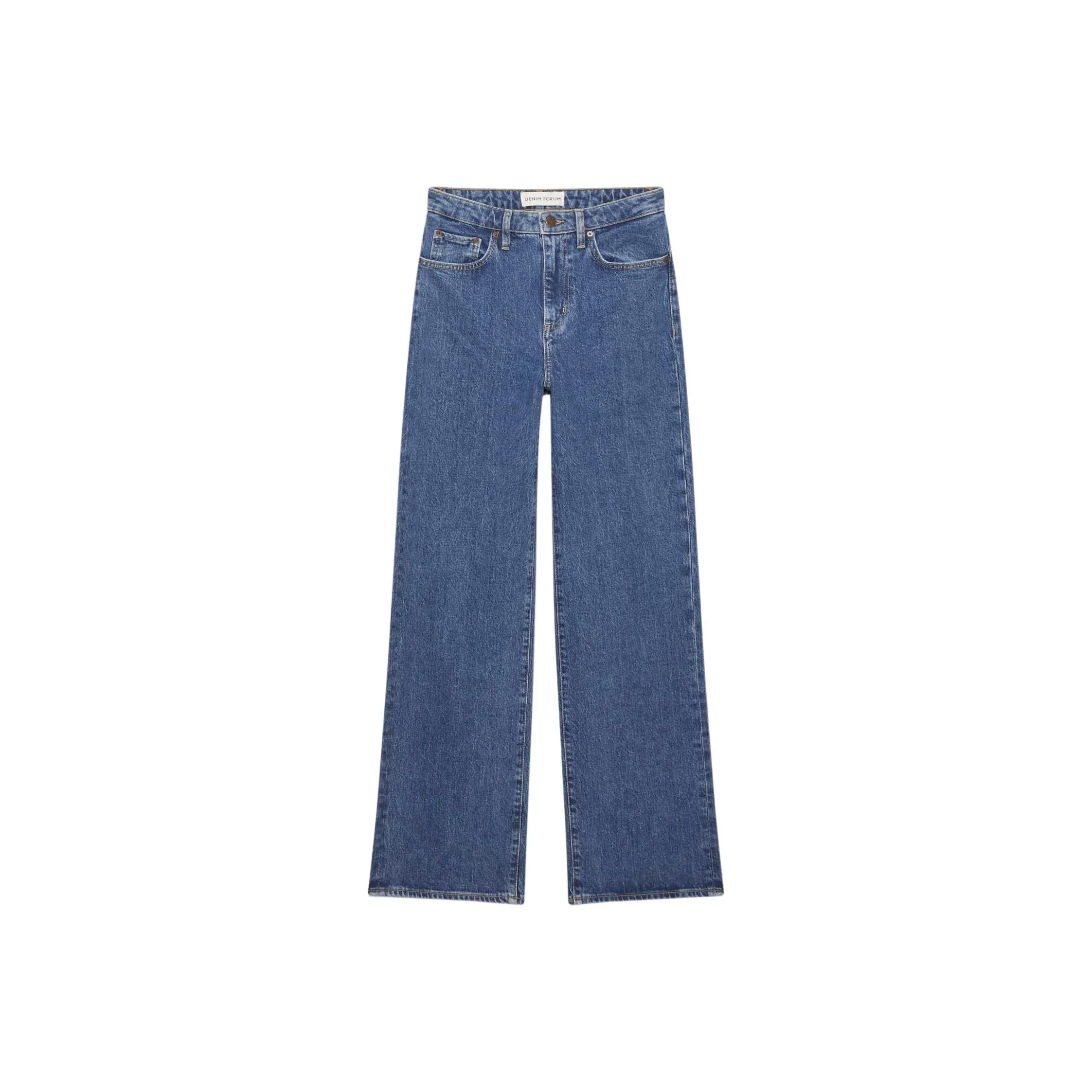 ARITZIA Деним FORUM Rowan CURVE Форма Супер Hi Длина шагового шва (передняя задняя посадка) Straight Jean Джинсы Женские Средний Синий Средне-голубой