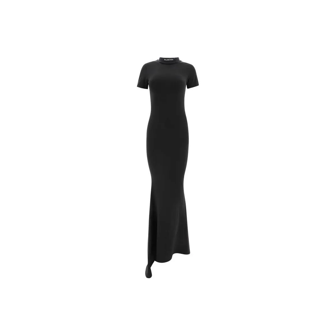 Balenciaga T Shirt Maxi Dress 'Black'