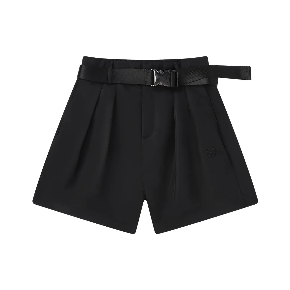 FILA MILANO Итальянская роскошная спортивная коллекция Повседневные шорты Женские Глубокий черный