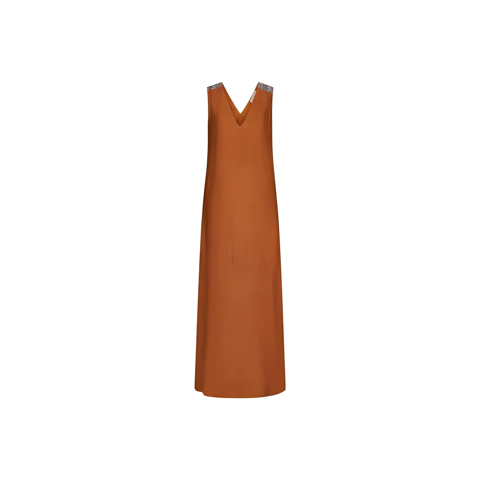 Fabiana Filippi V Neck Sleeveless Dress