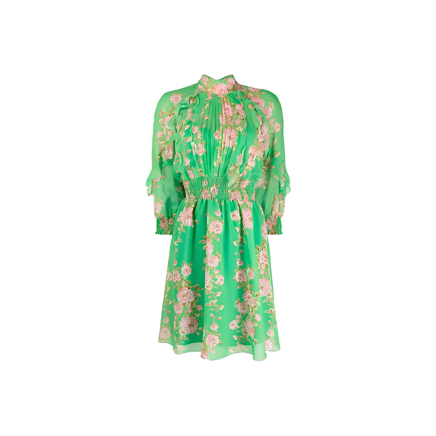 PINKO Short Sleeved Dress Women's Green