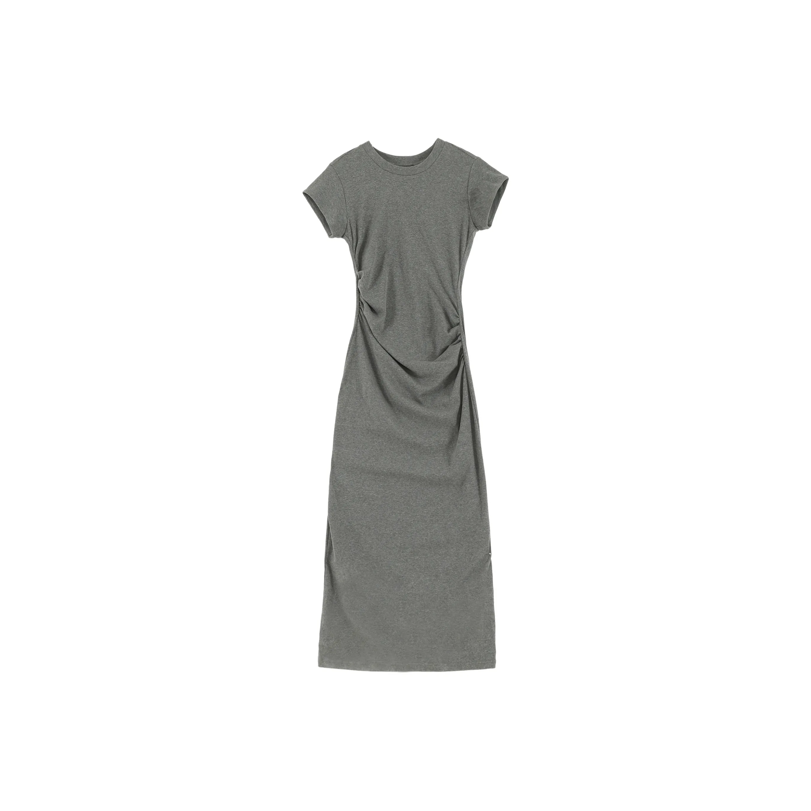 Princess Berdele Короткий рукав платье женское серое