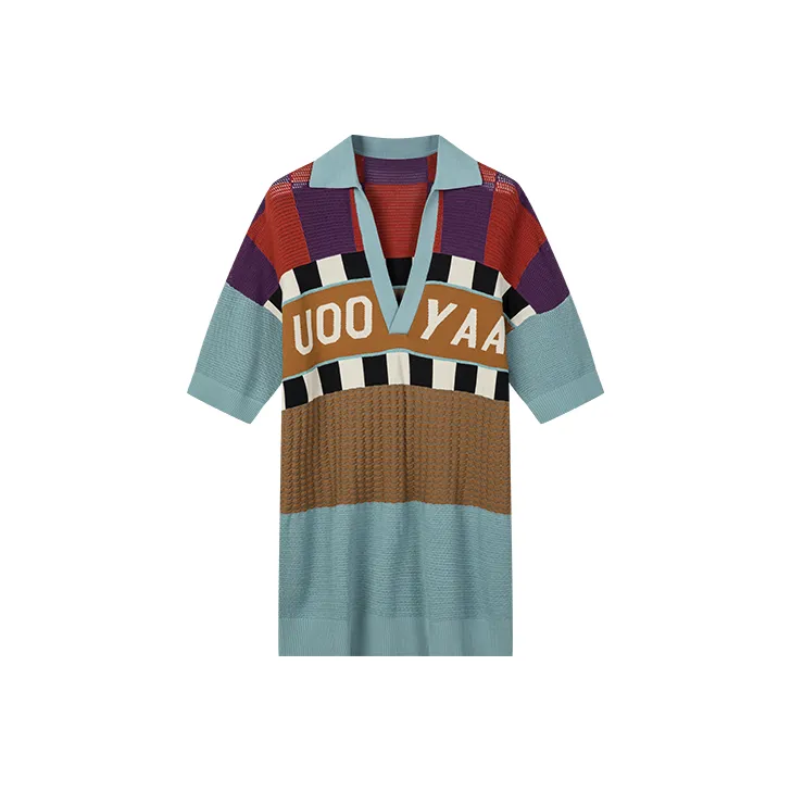 UOOYAA Dad'S Polo Shirt Collection SS22 Dress Women's Multicolor