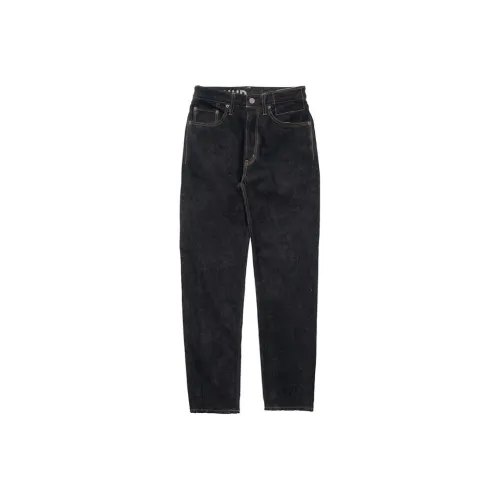 Visvim Женские Джинсы Черного Цвета