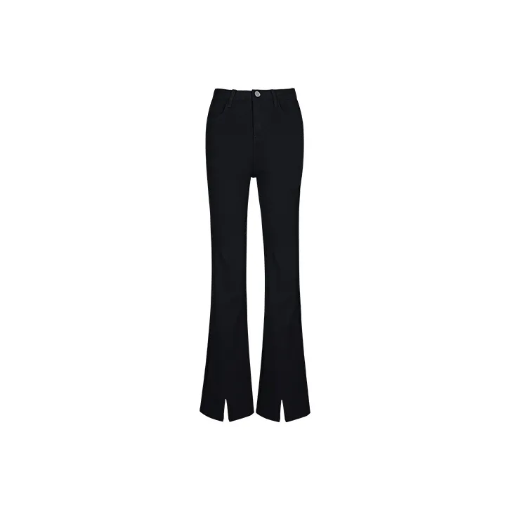 ATCG Flared Pants Jeans Women's Black