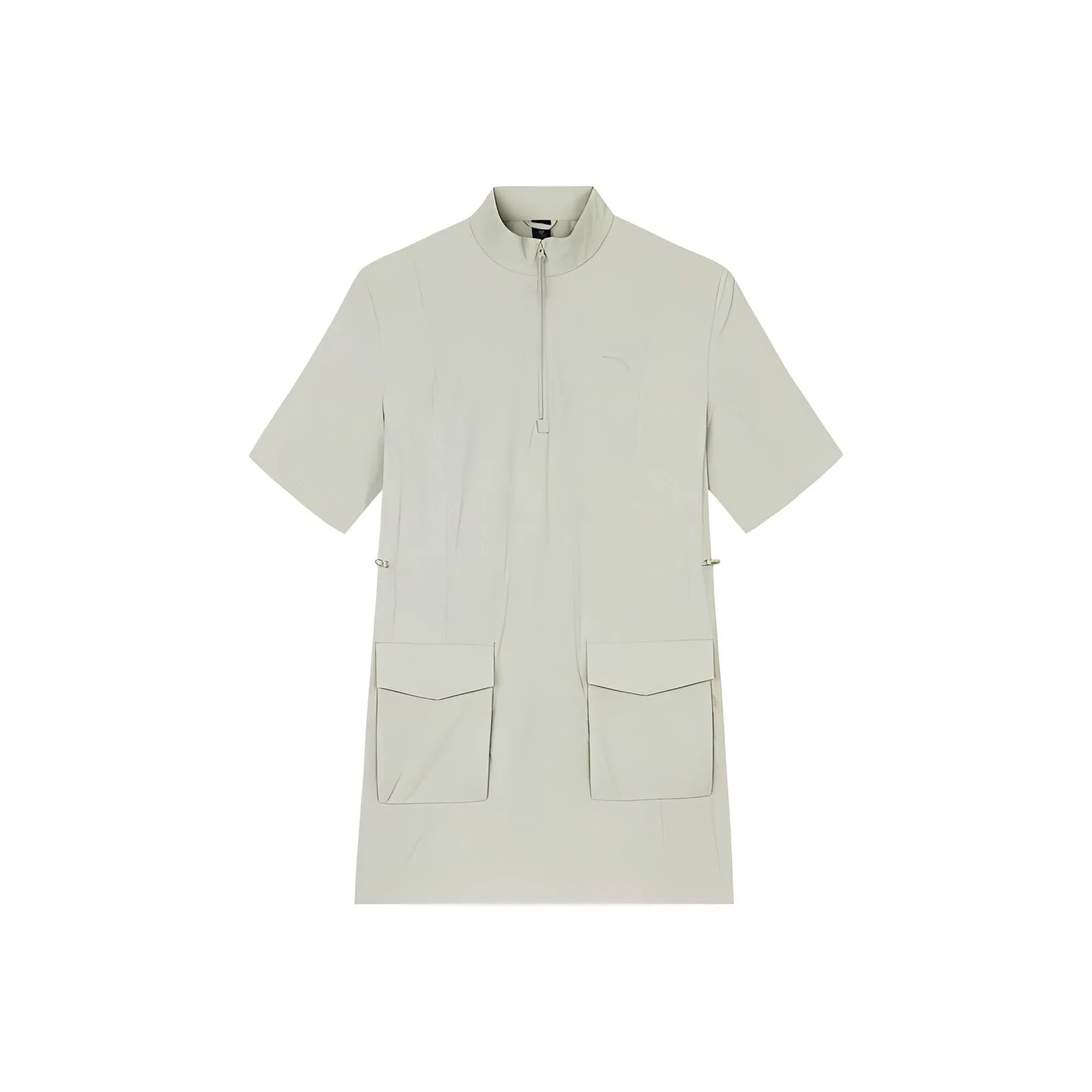 ANTA Outdoor Collection Короткий рукав Платье Женское Дымчатый Фотиния Серый