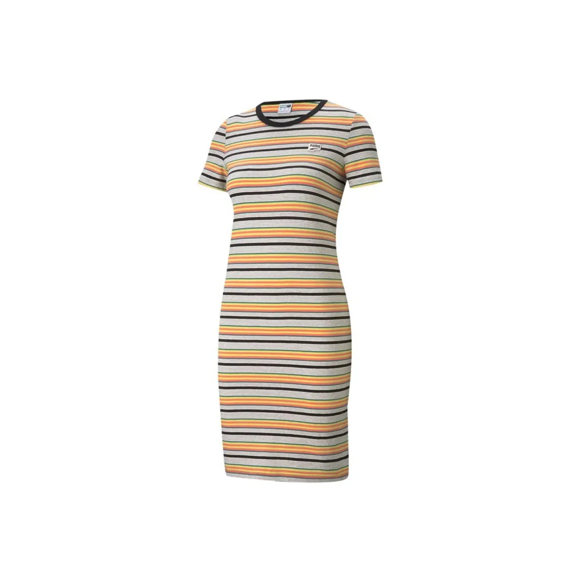 PUMA Short Sleeved Dresses Women's Yellow