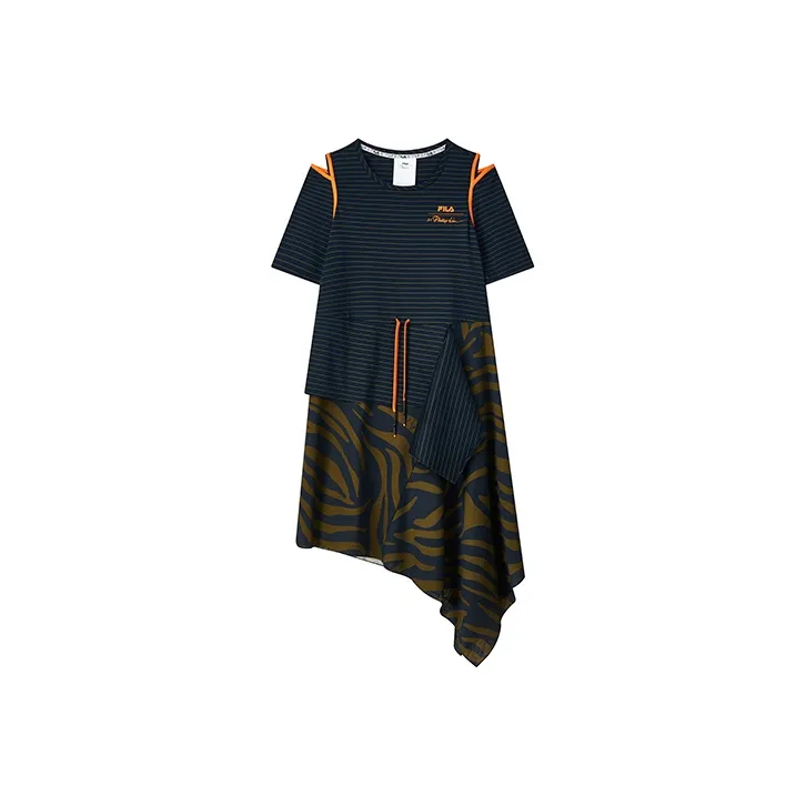 FILA 3.1 Phillip Lim Collaboration Collection Short Sleeved Dress Women's Dark Army Green