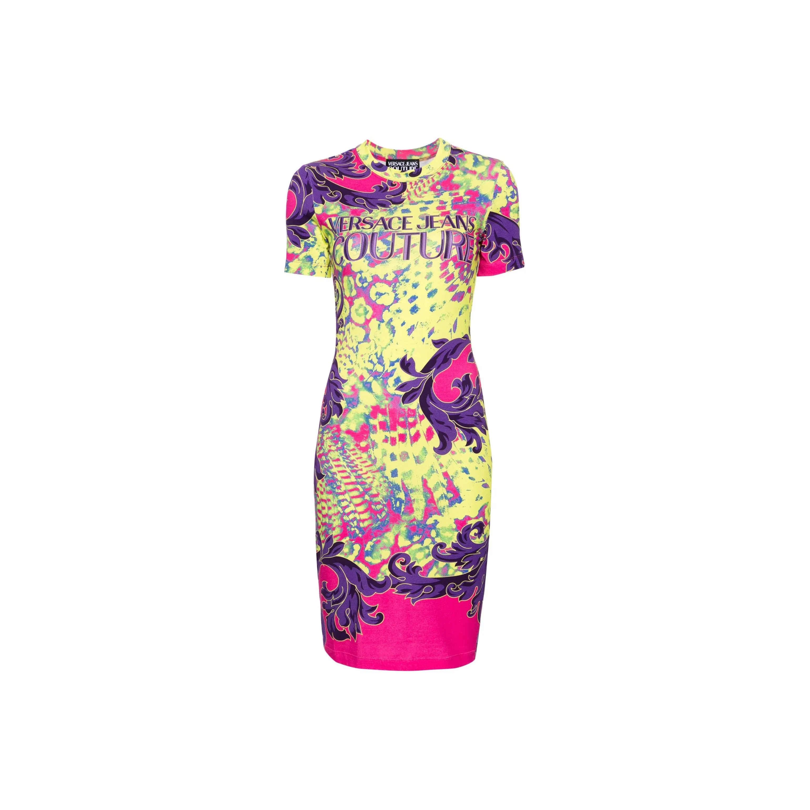 Clutches &amp; Wristlets Animalier Print Midi Dress