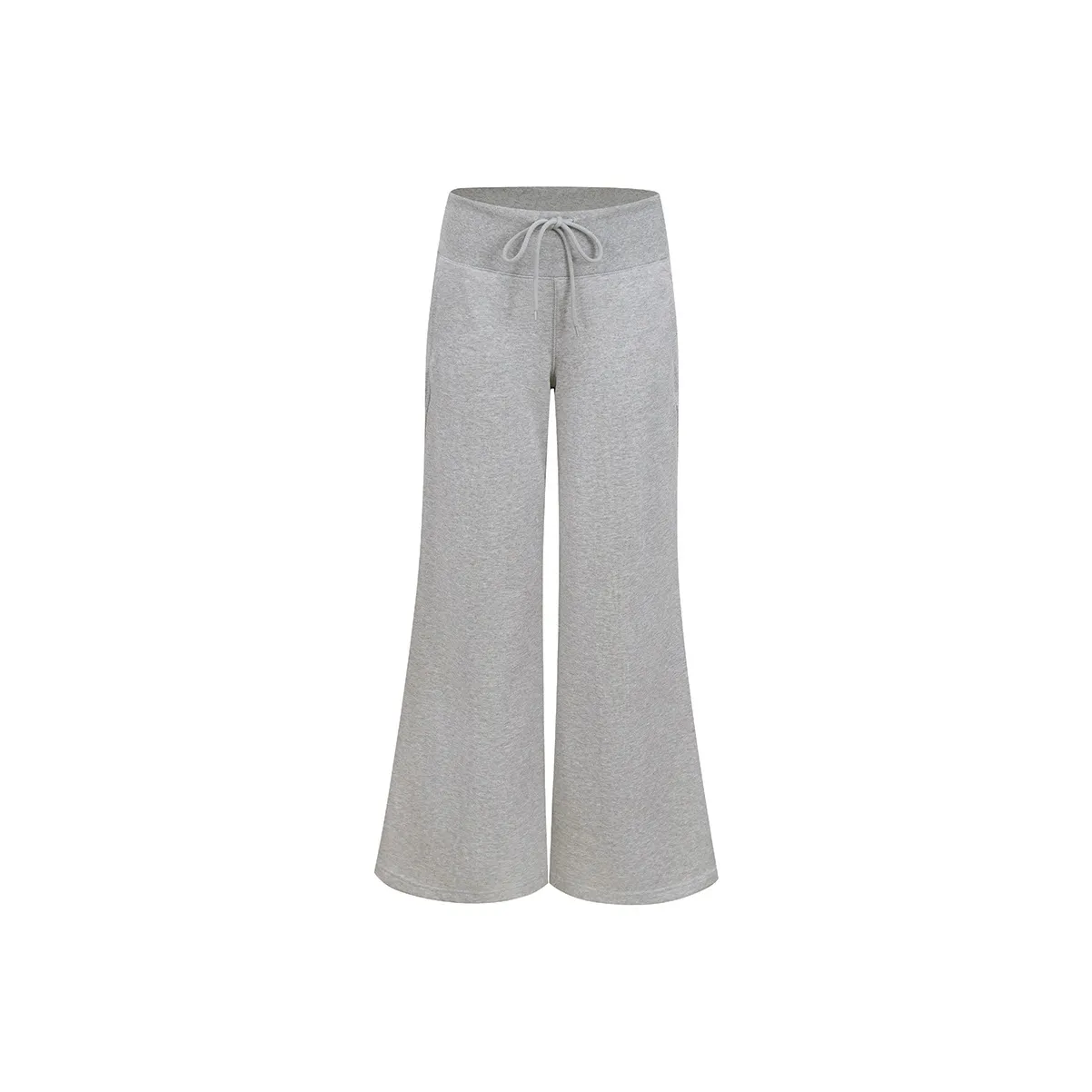 Ariseism Wide Waistband Wide Leg Flared Casual Pants For Women's Spring Long Pants Women's