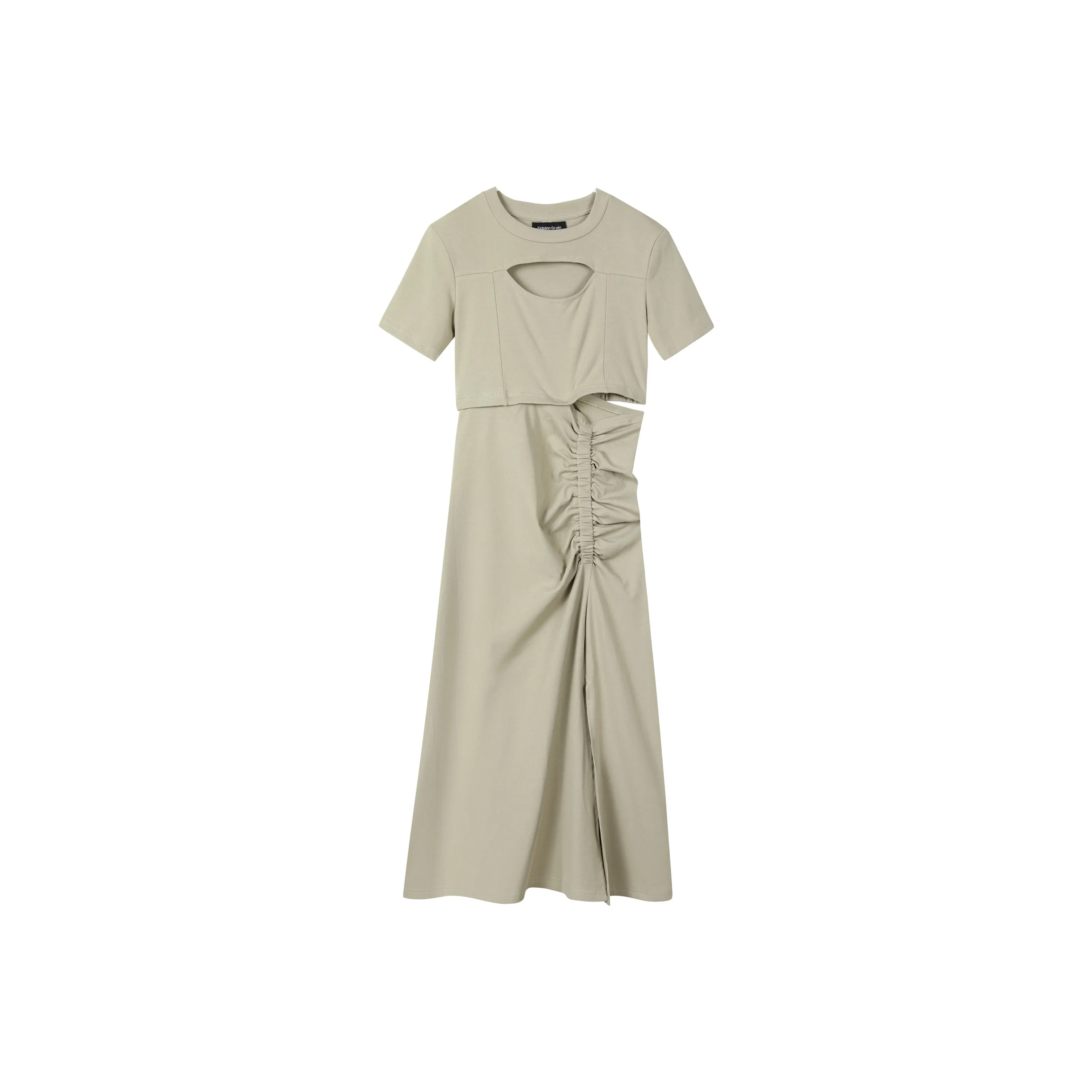 EIDOLON GRAIN Короткий рукав Платье Женское