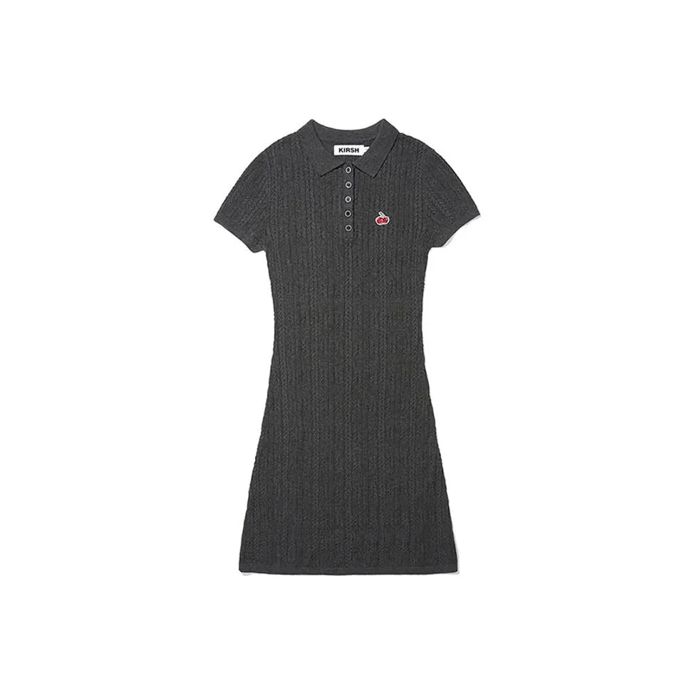 Kirsh SS24 Short Sleeved Dress Women's Gray