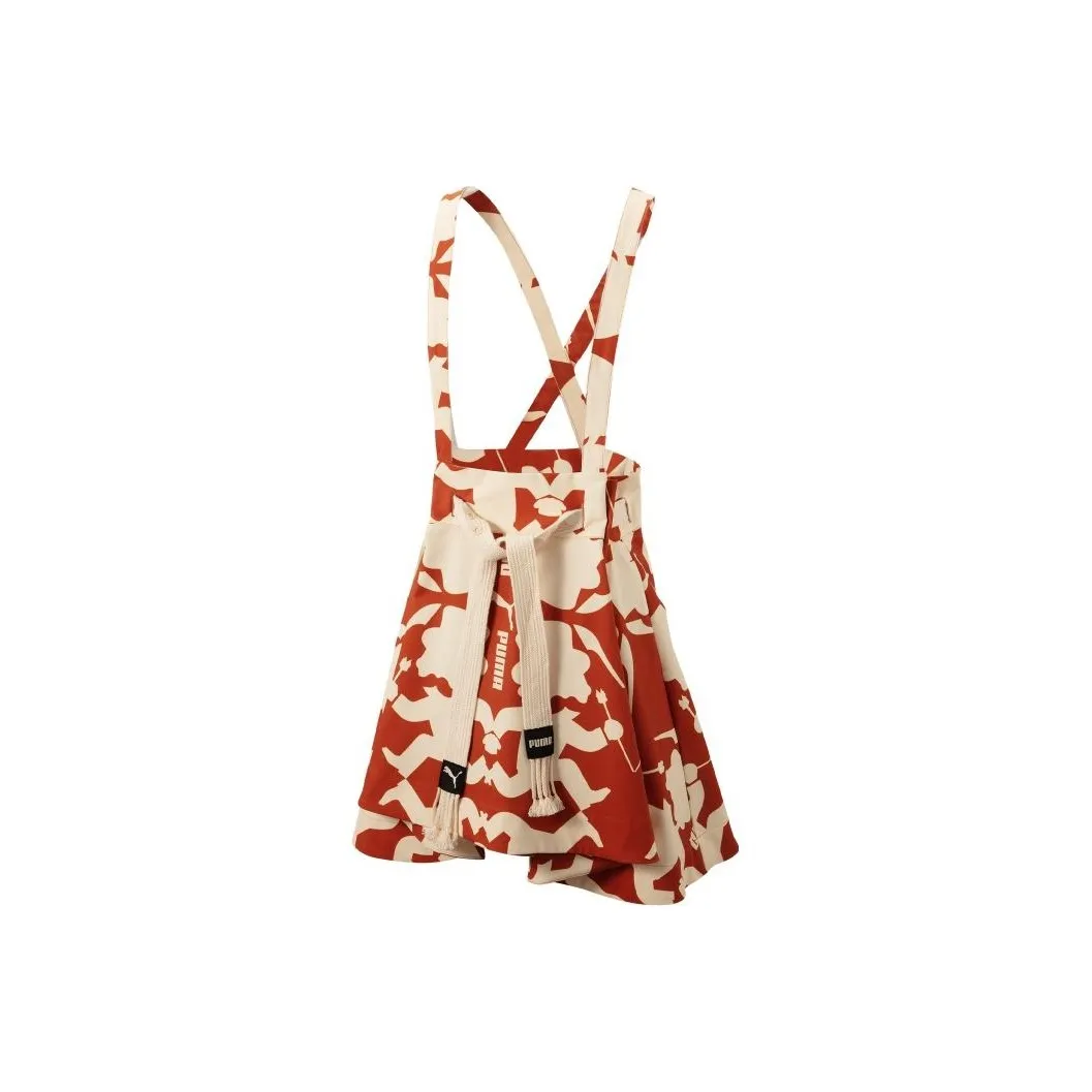 PUMA X STAFFONLY X MONOPOLY Без рукавов Платье Женское Кофейное