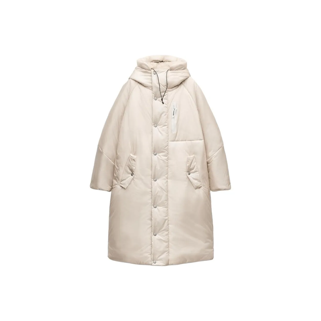 ZARA x And Wander And Wander Collaboration SS25 Puffer Jacket Women's White