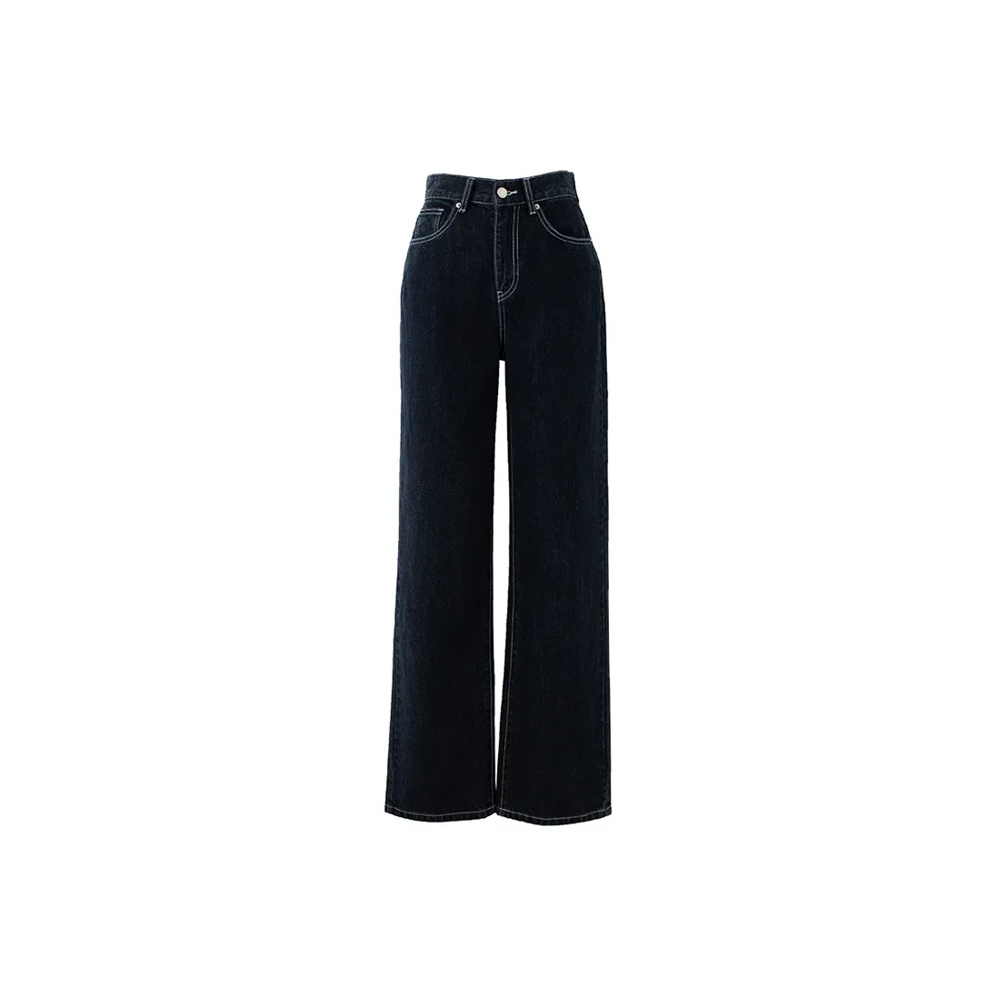 SOON FLOWER Ink Синий Женские Джинсы