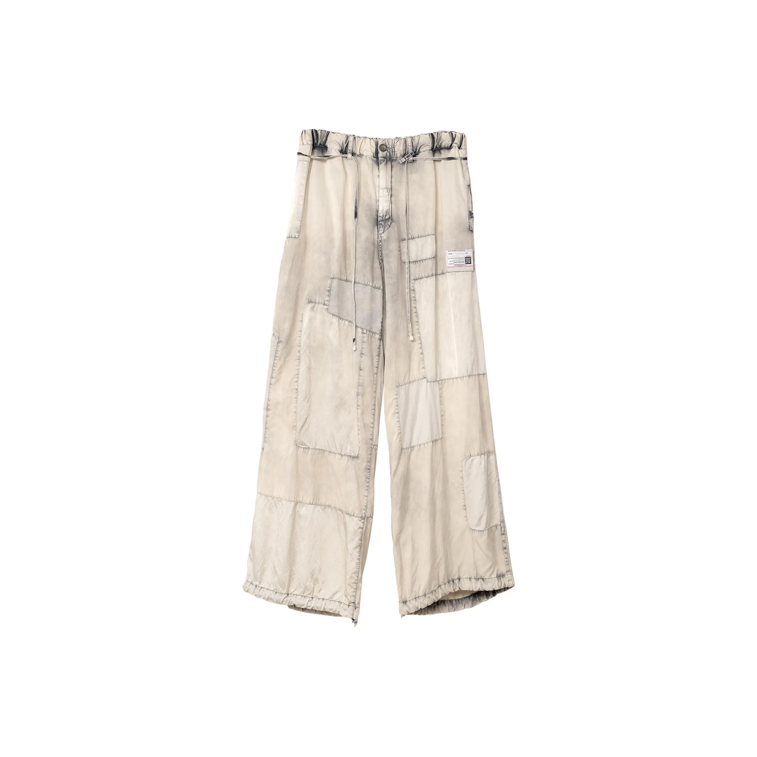 Maison Mihara Yasuhiro Repair Satin Pants
