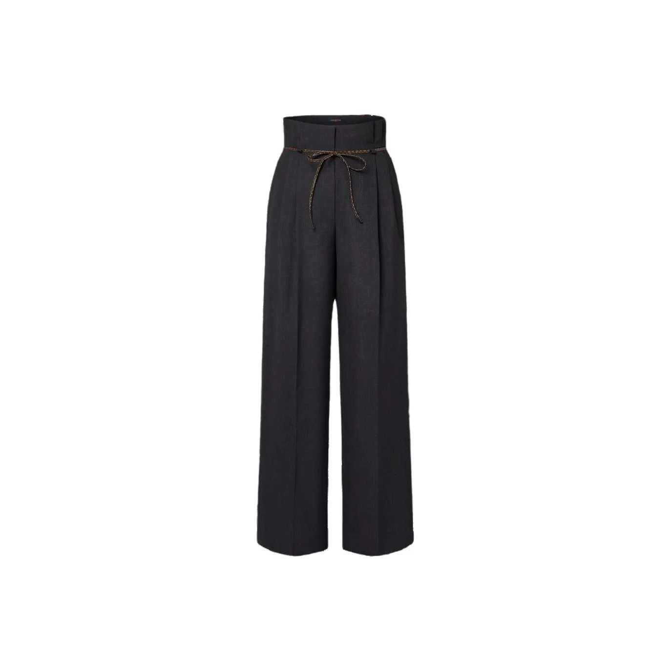 LOUIS VUITTON Knotted Belt Tailored Pants