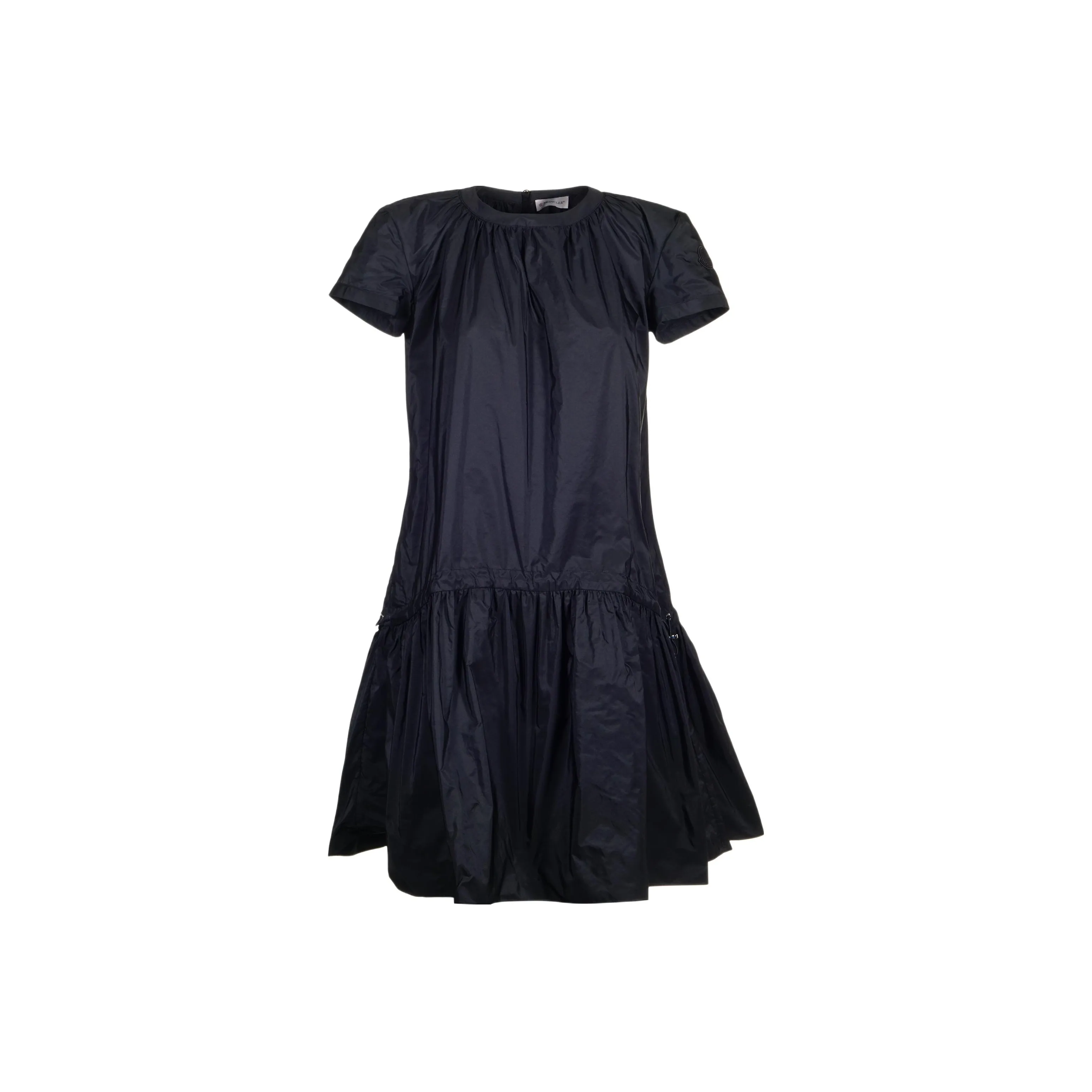 Moncler SS22 Short Sleeved Dresses Women's Black
