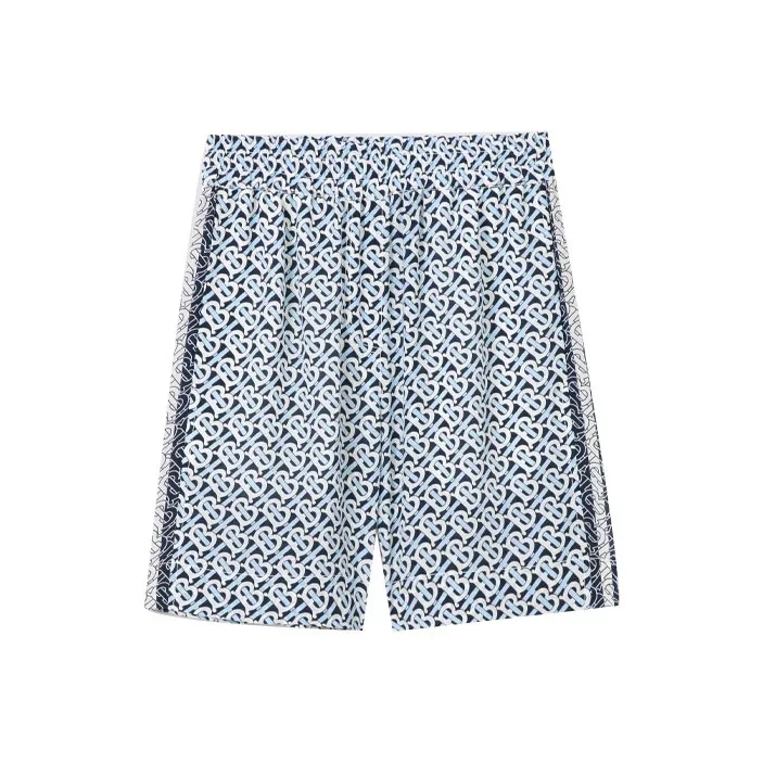 Burberry Casual Shorts Women's Blue