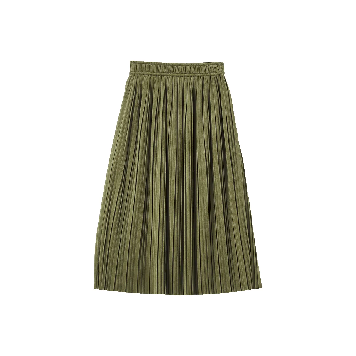 XIANGYING KNIT Длинная Юбка Женская Зеленая