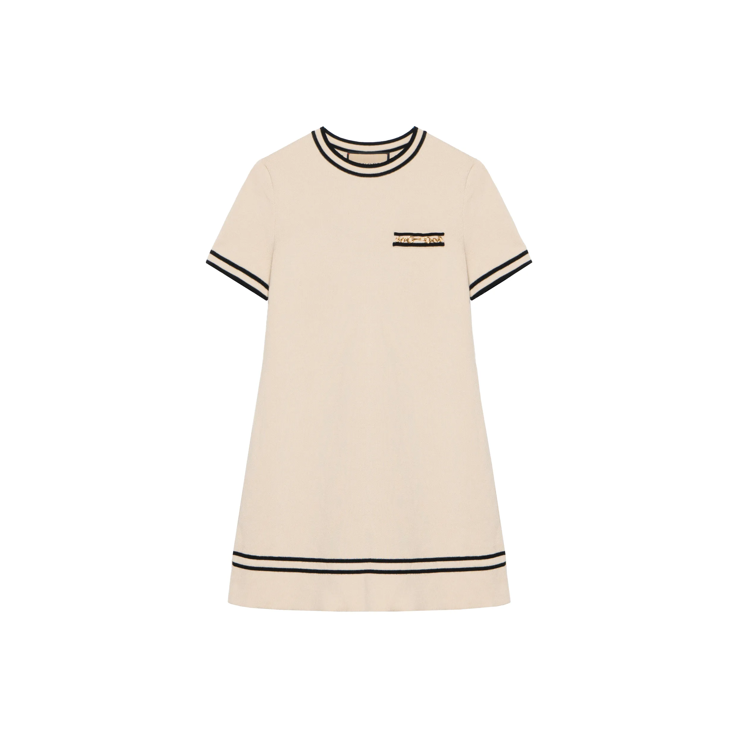 GUCCI Horsebit Short sleeve Knitted Dress