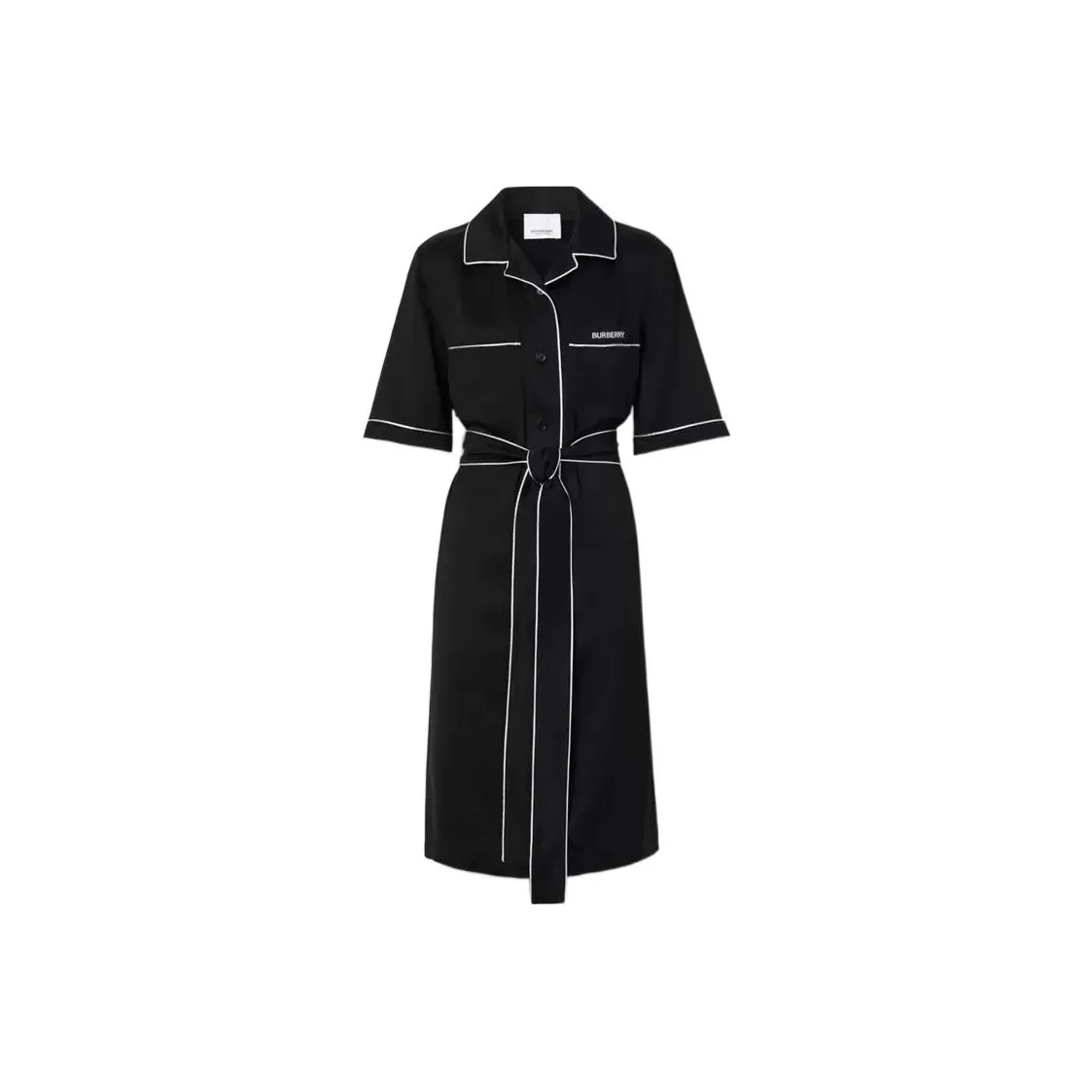 Burberry SS23 The Year Of The Rabbit Long Sleeved Dress Women's Black