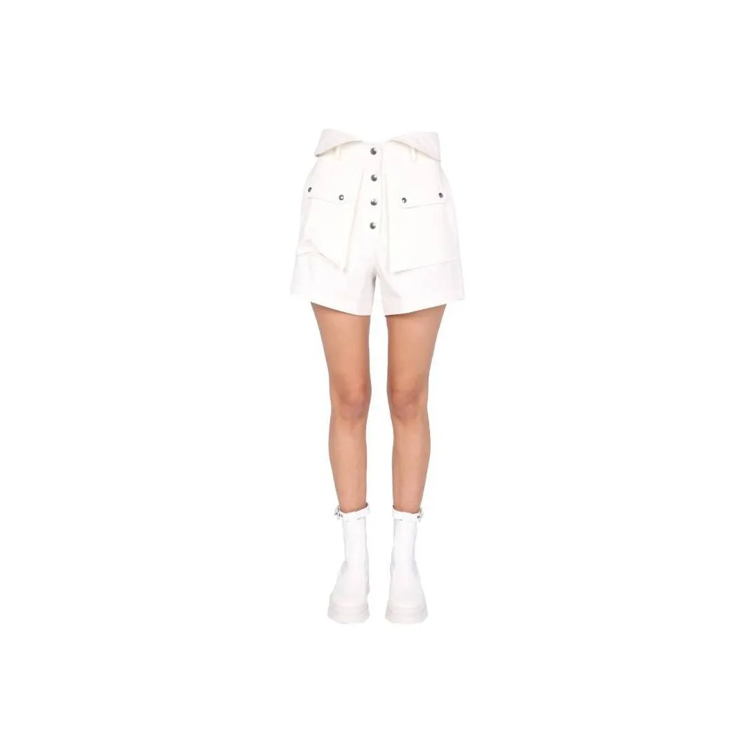 PHILOSOPHY DI LORENZO SERAFINI High Waist Folded Shorts