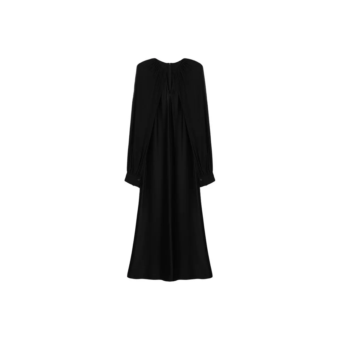 Roselingling Long Sleeved Dresses Women's Elegant Black