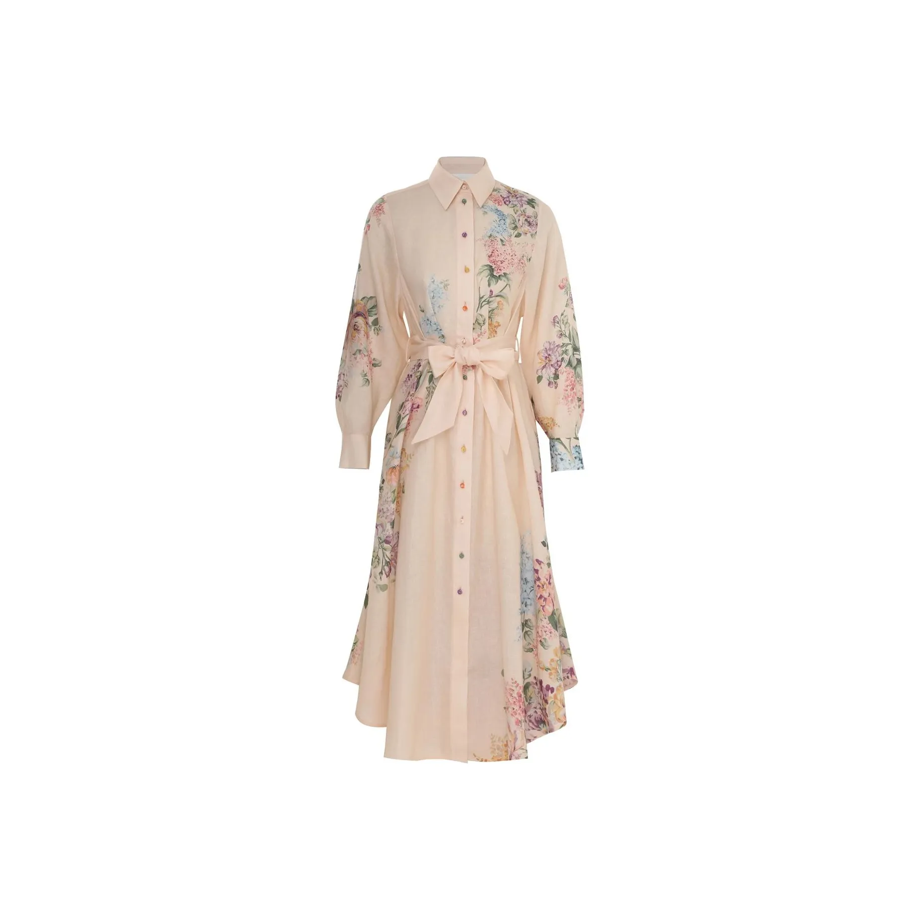 Zimmermann Halliday Floral print Shirtdress