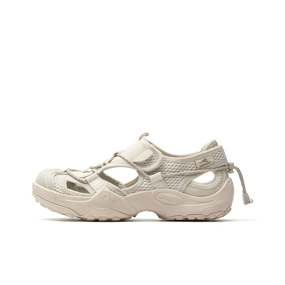 Mule Donkey Водонепроницаемый и Легкий Обувь для походов Унисекс Хаки Белый