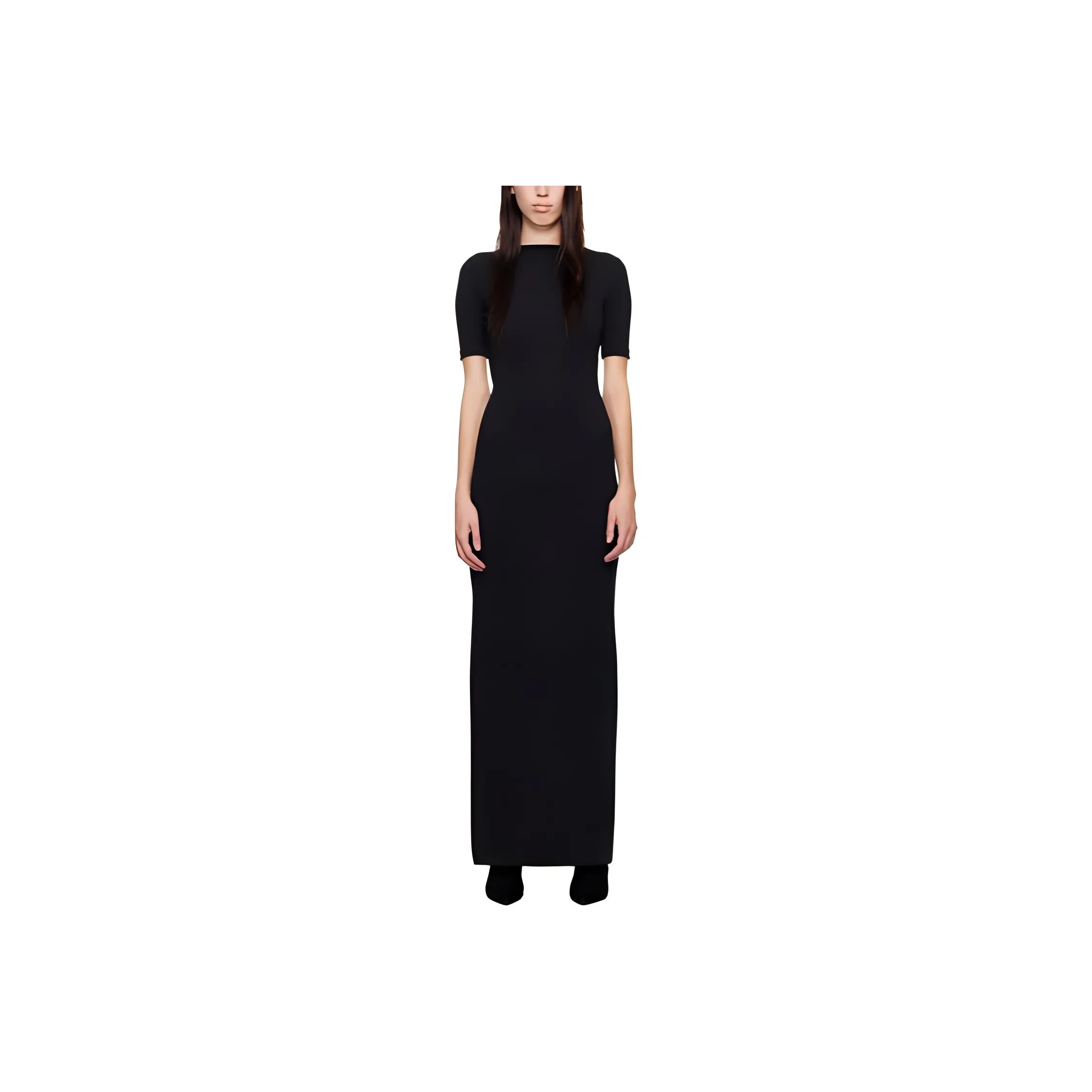 Calvin Klein Short-Sleeved Dresses Women's Black