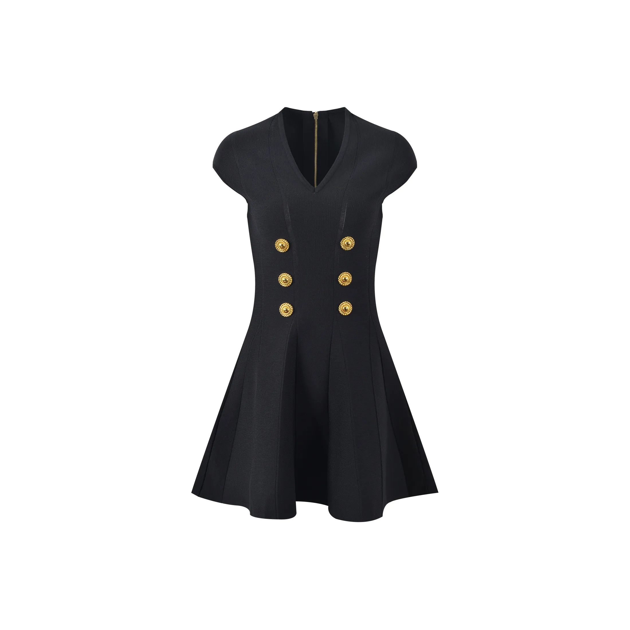 CHARM PICK Короткое платье с короткими рукавами женское