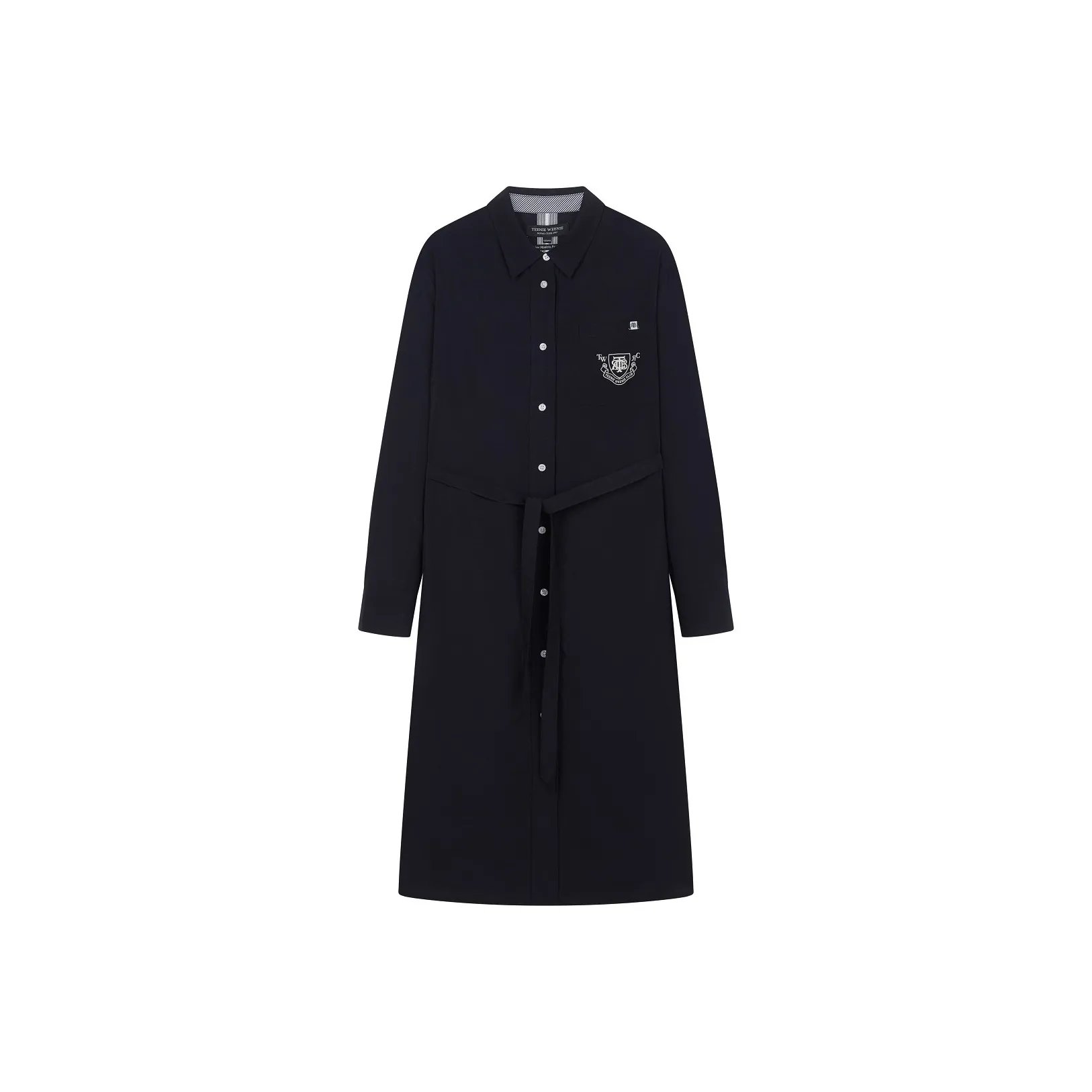 Teenie Weenie Long Sleeved Dress Women's Navy Blue