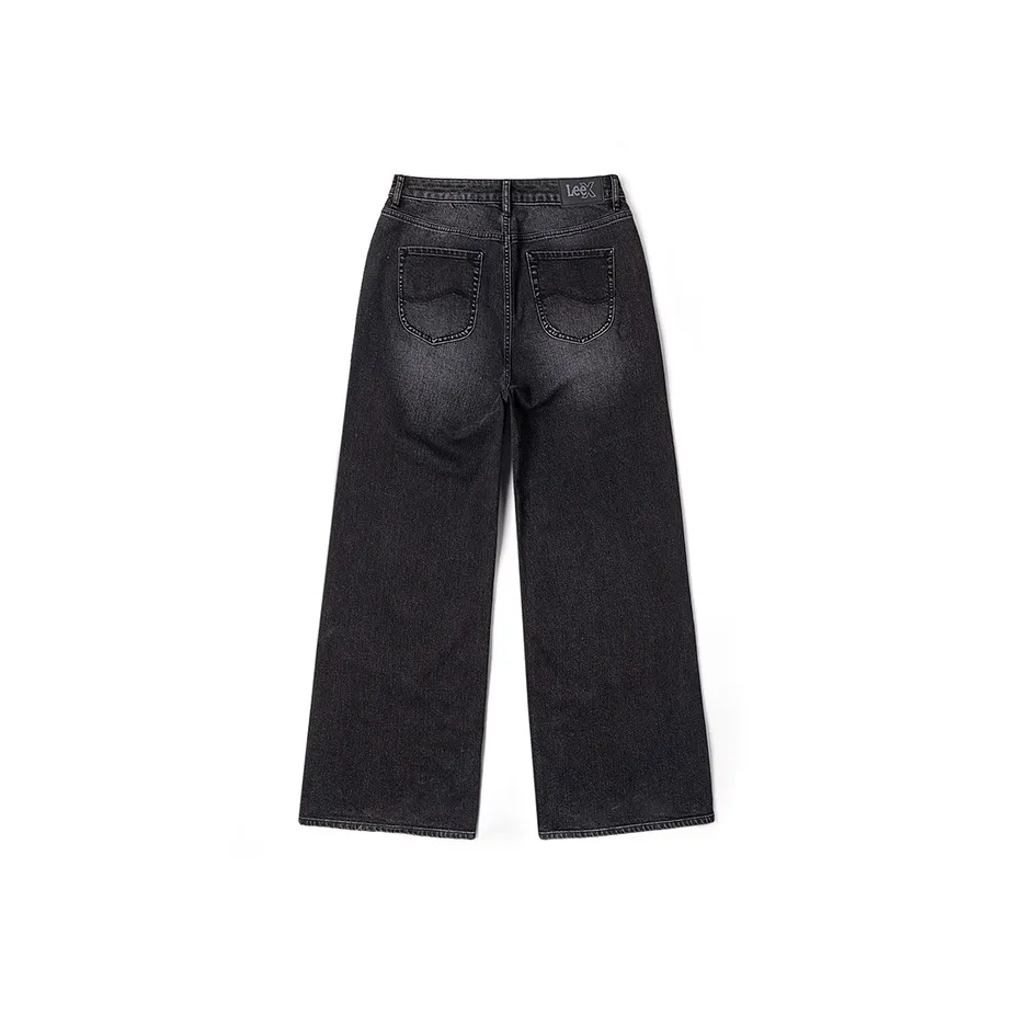 Lee SS25 Jeans Women's Black Gray Color