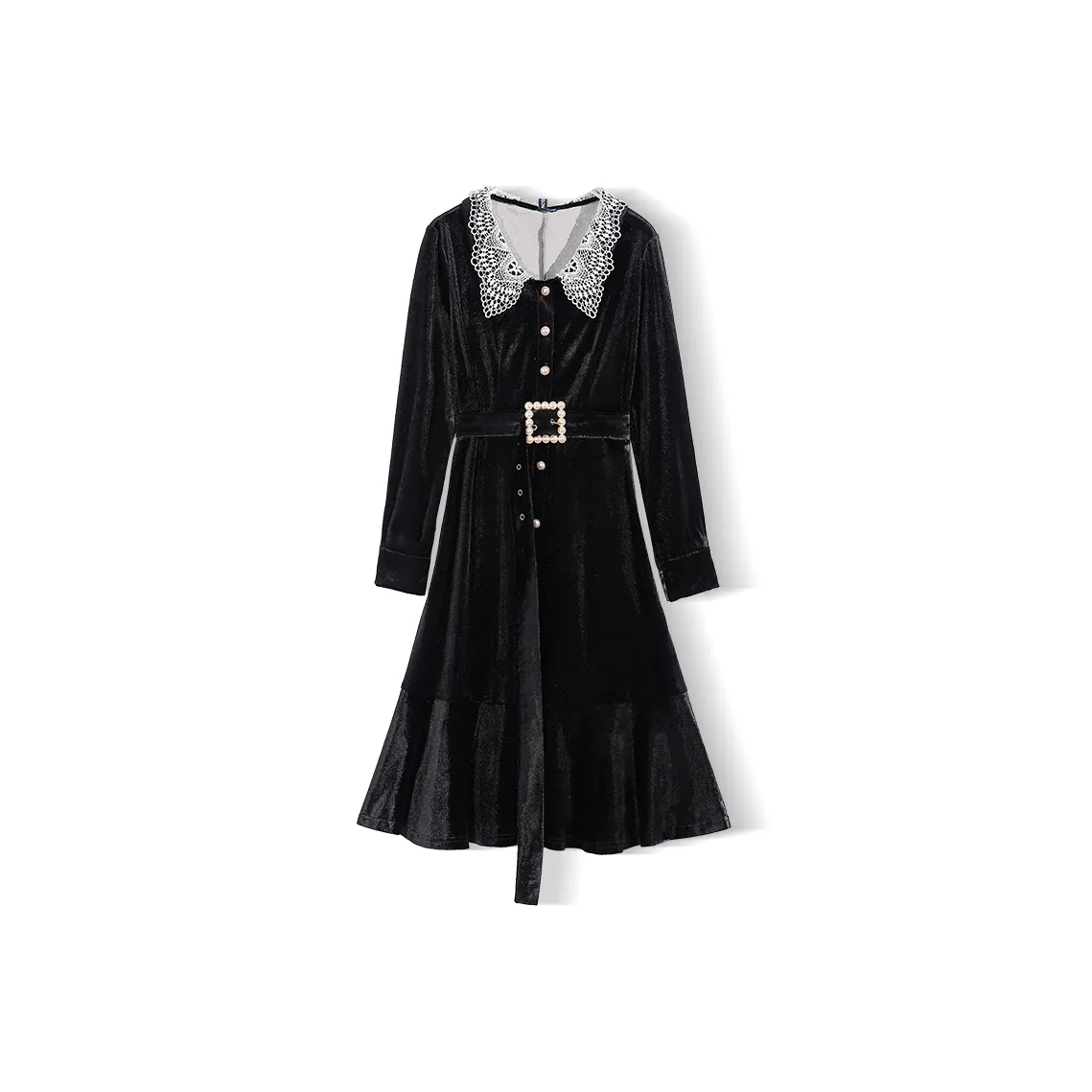 EPTISON WOMAN Long Sleeved Dresses Women's Black