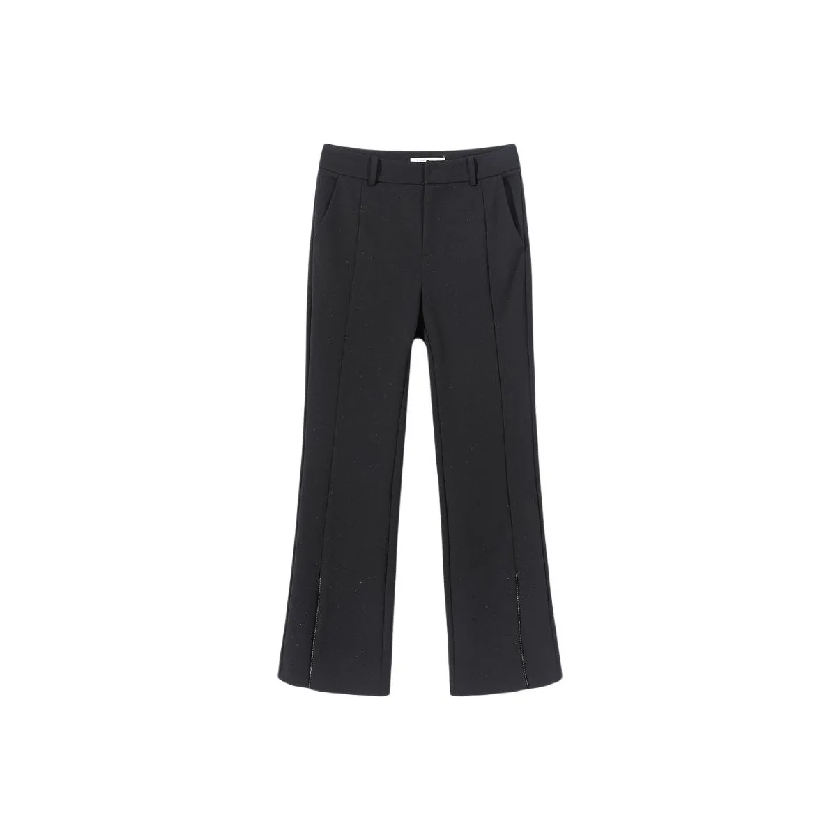 EICHITOO Повседневные брюки Женские Черный