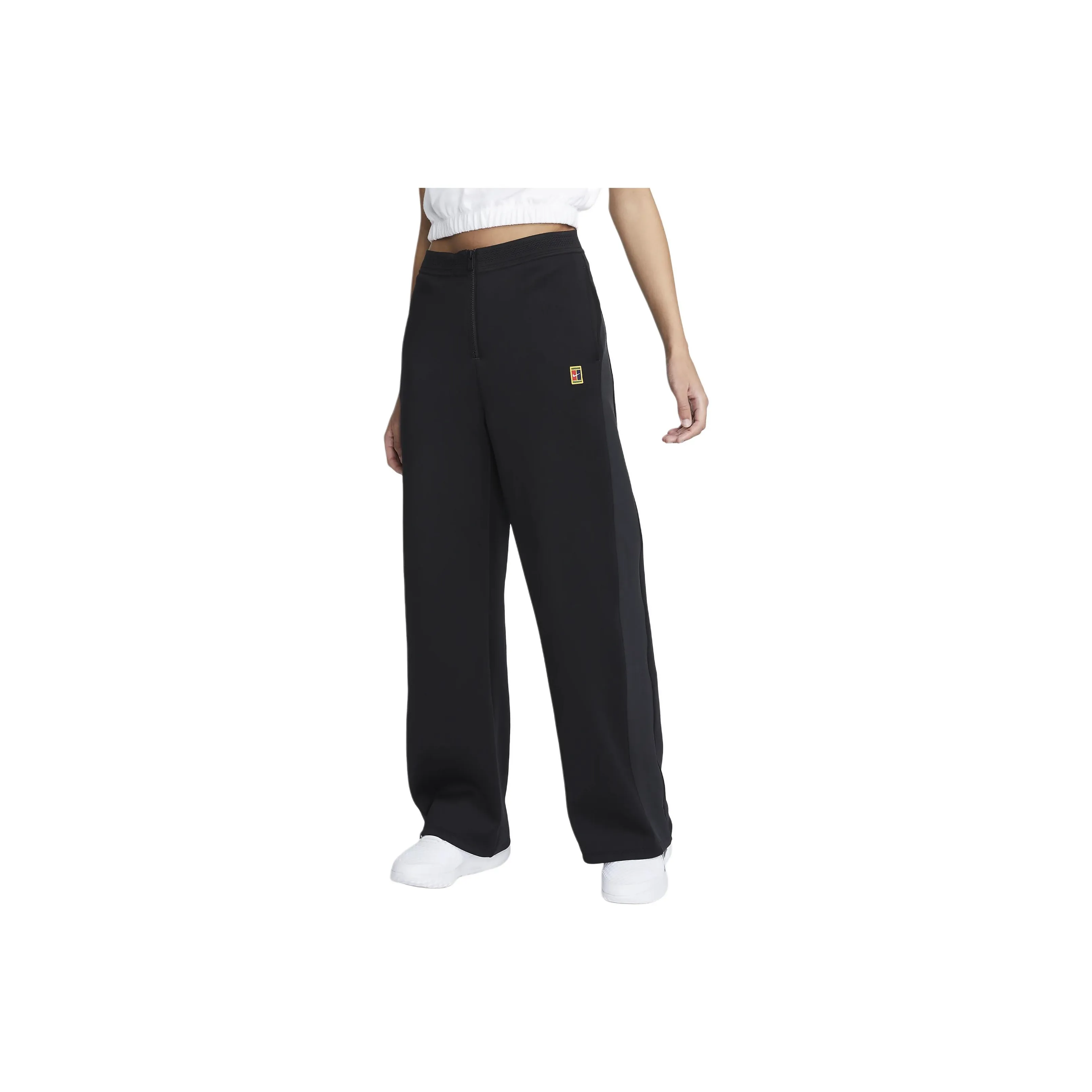 Nike Court Dri FIT Heritage Knitted Sweatpants Women's Black