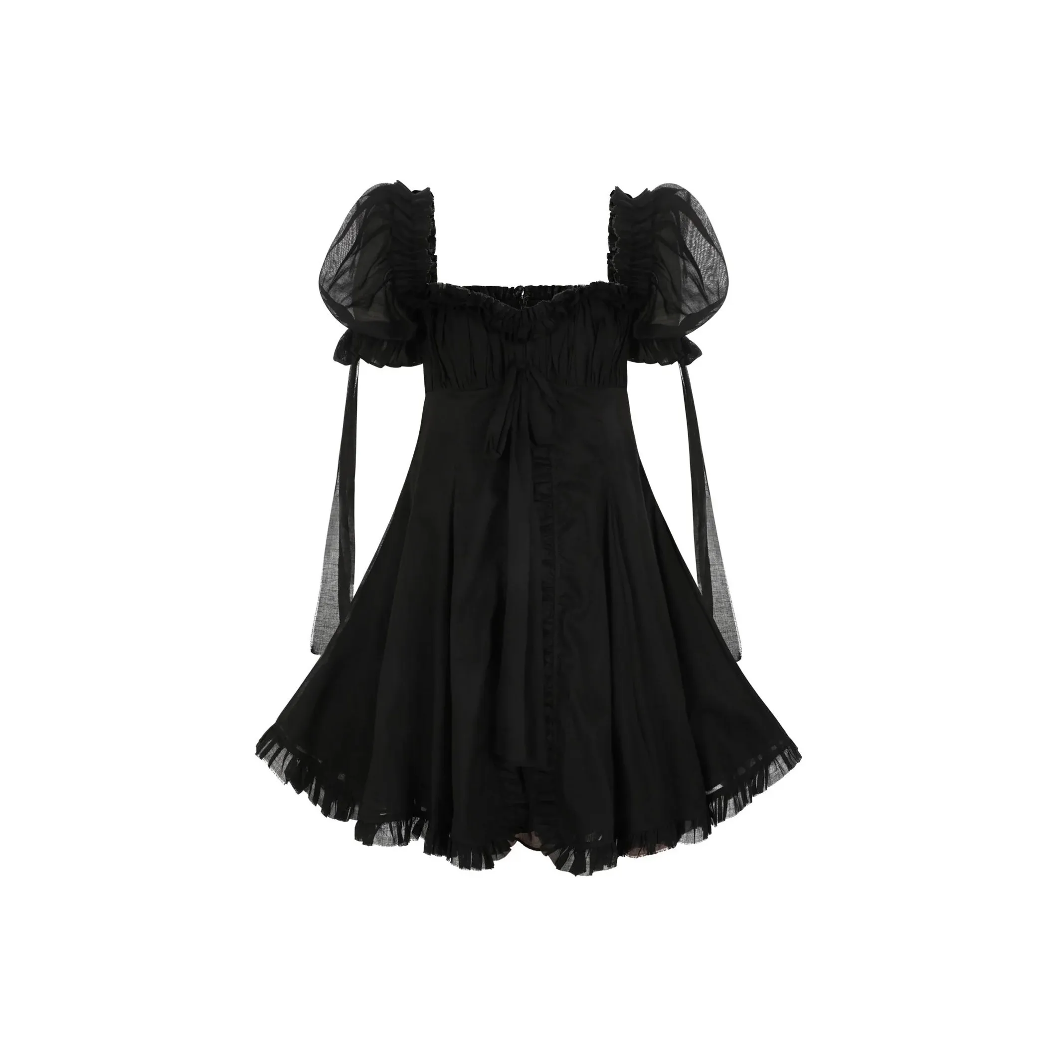 Selkie Collection FW24 Short Sleeved Dresses Women's Black